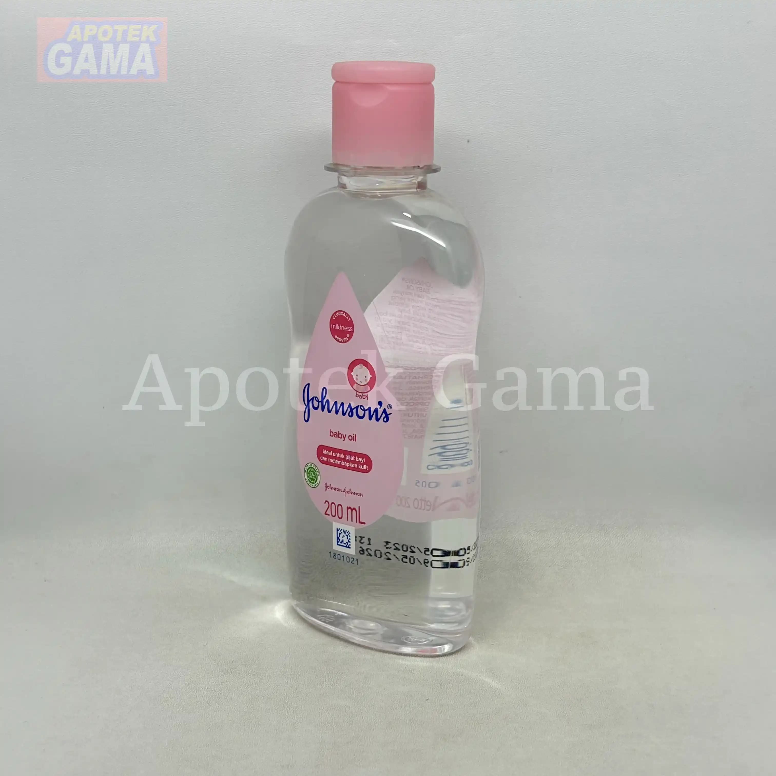JOHNSONS BABY OIL 200ML 5