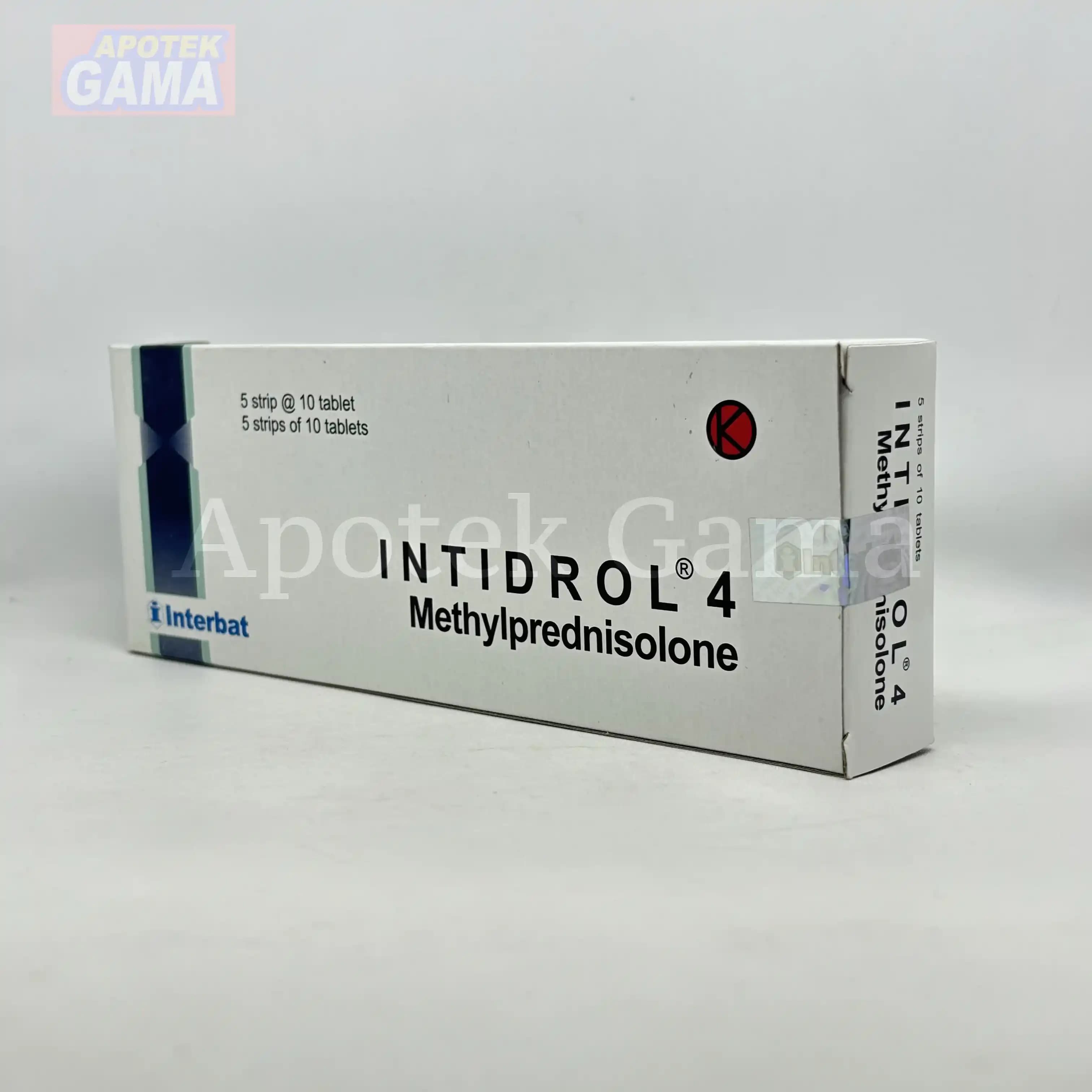 INTIDROL TAB 4 MG 3