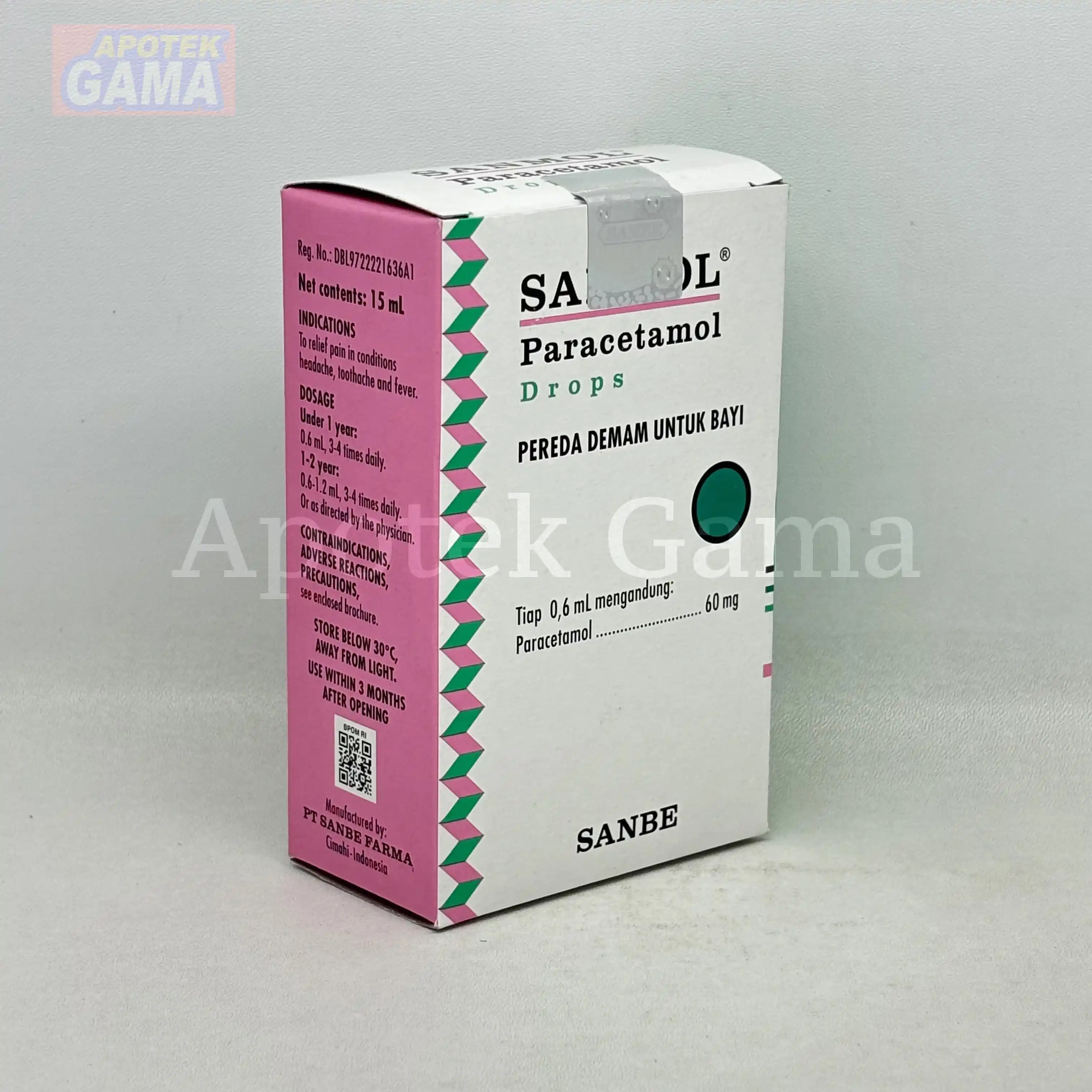 SANMOL DROP 15ML