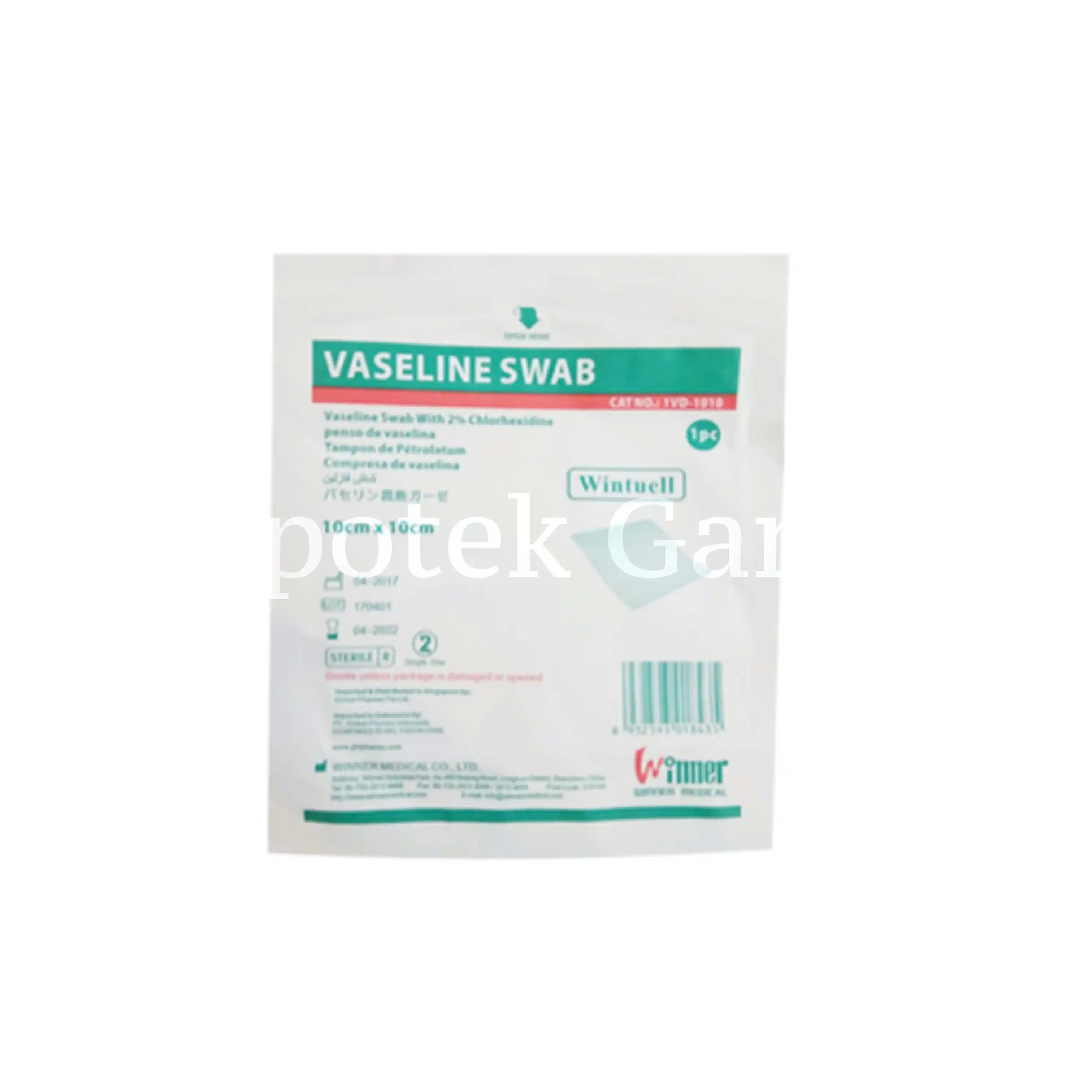 VASELINE SWAB WINNER 2