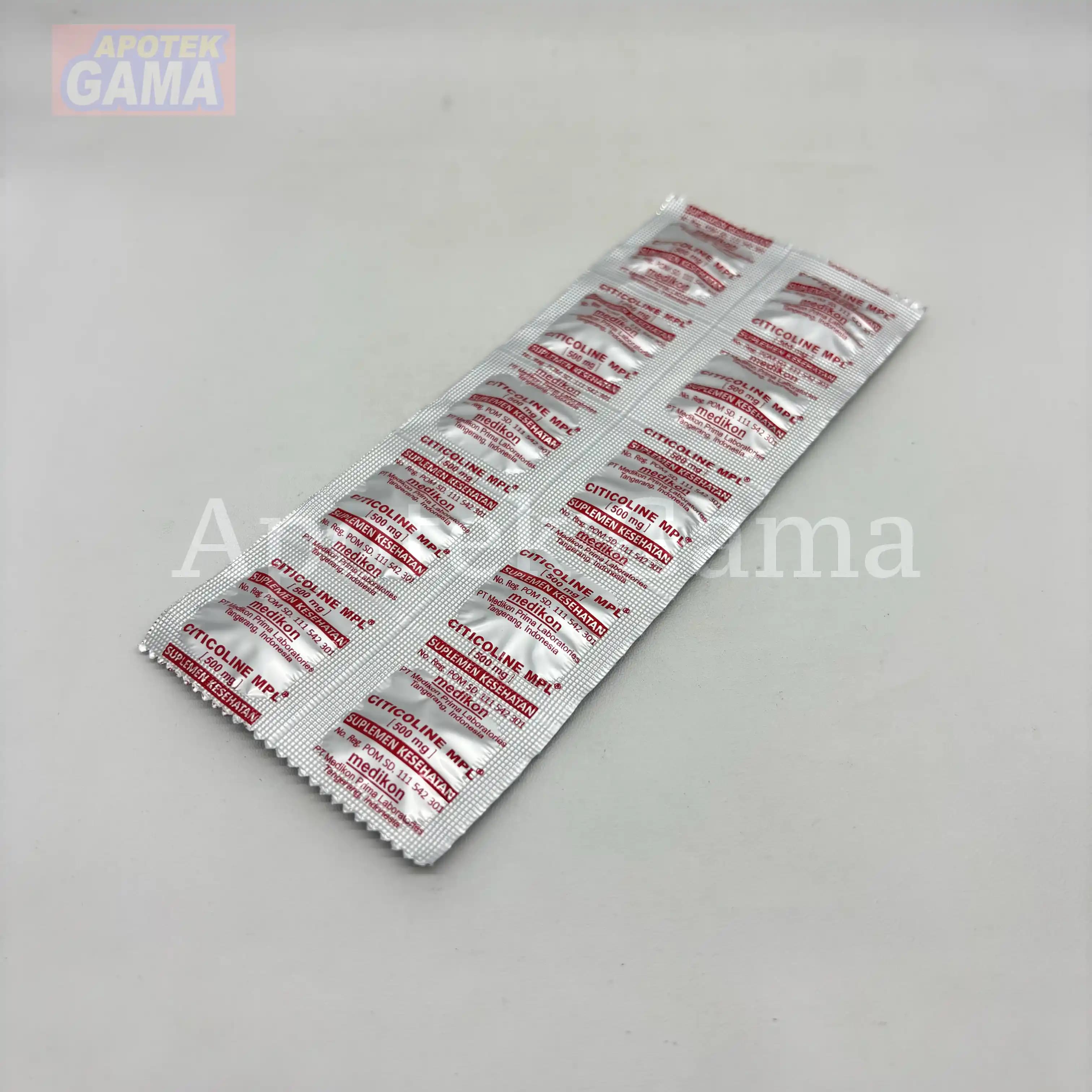 CITICOLINE MPL 500M/30TAB 2