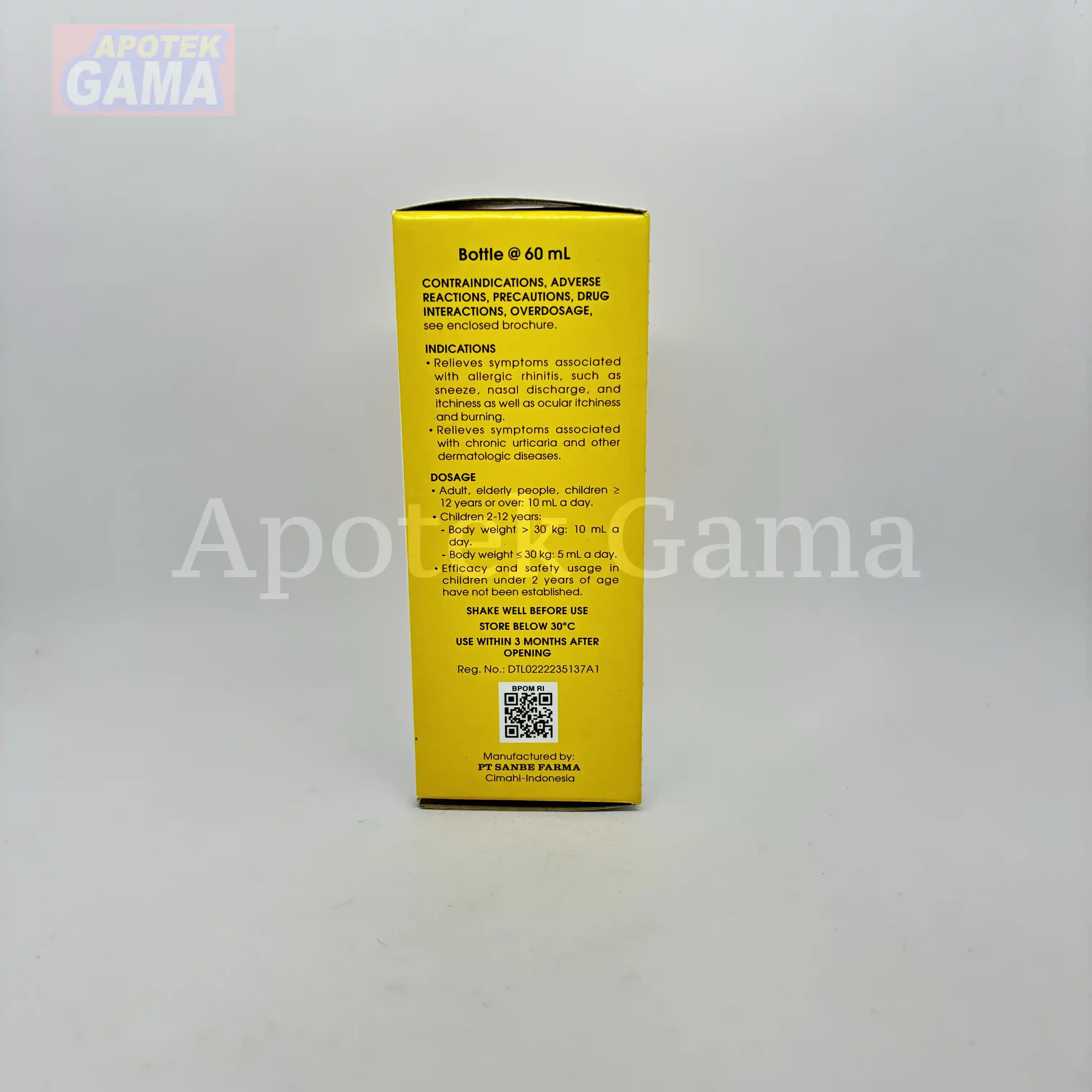 ALLORIS SYR 60 ML 5