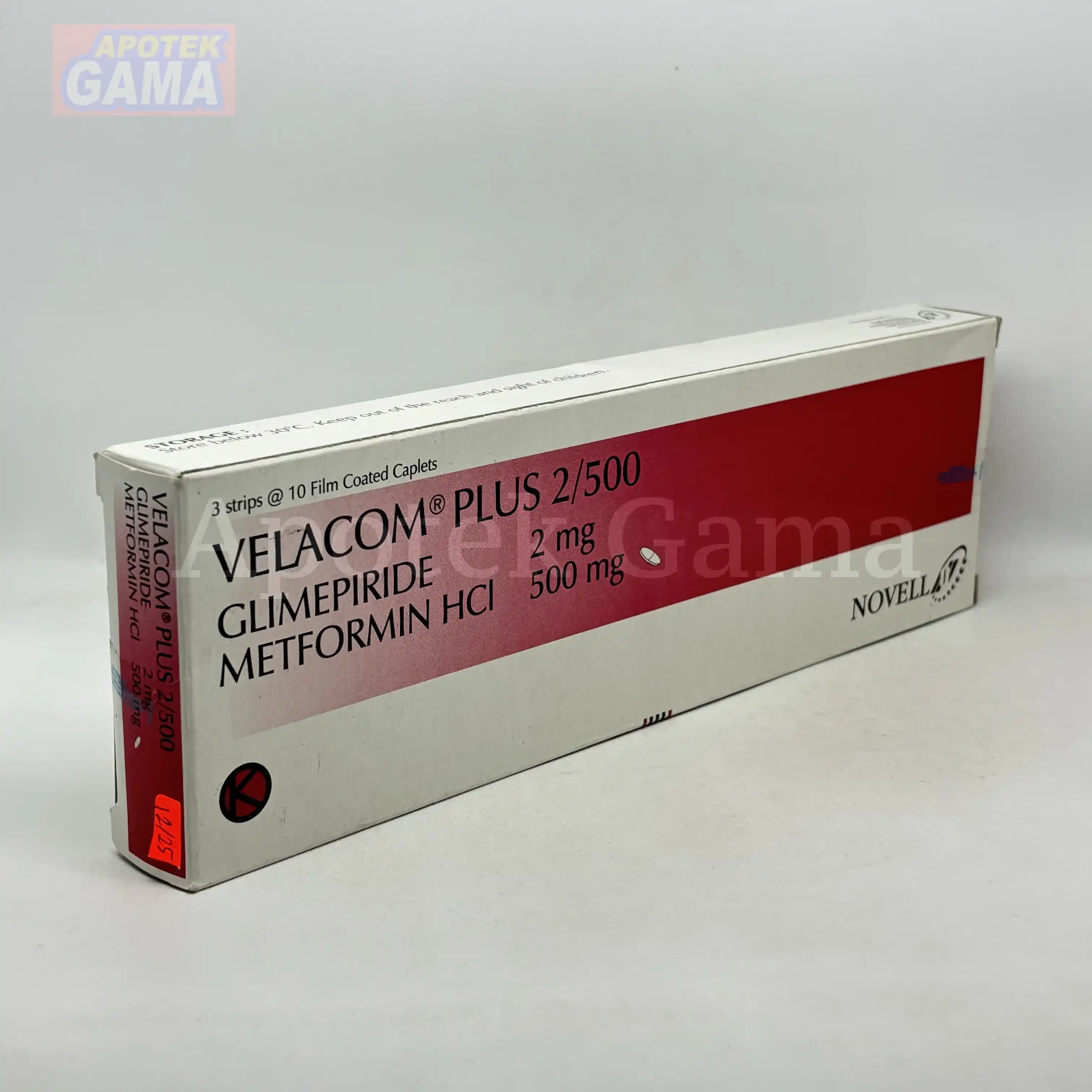 VELACOM PLUS 2/500 MG TAB 5