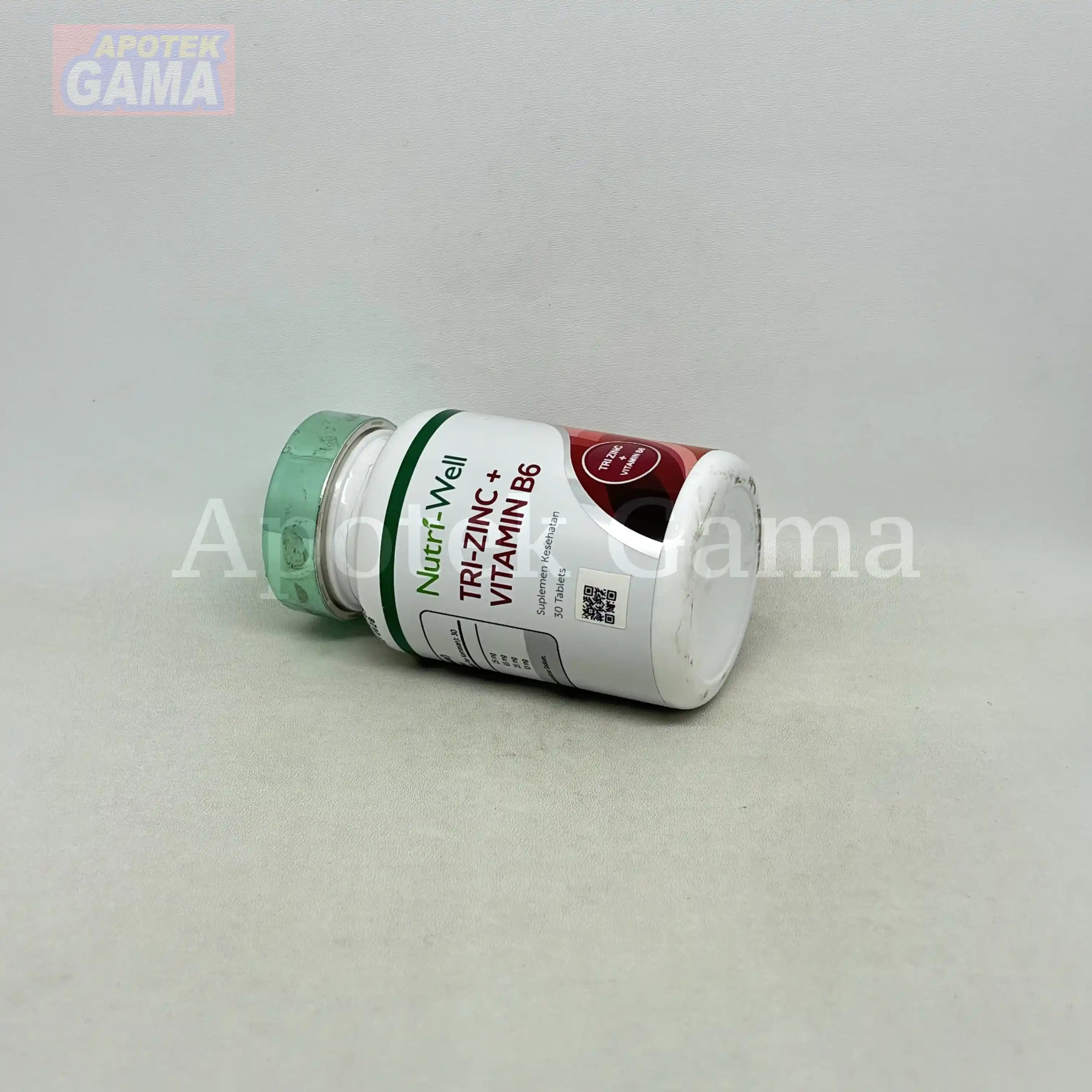 NUTRIWELL TRI-ZINC + B6 30S 2