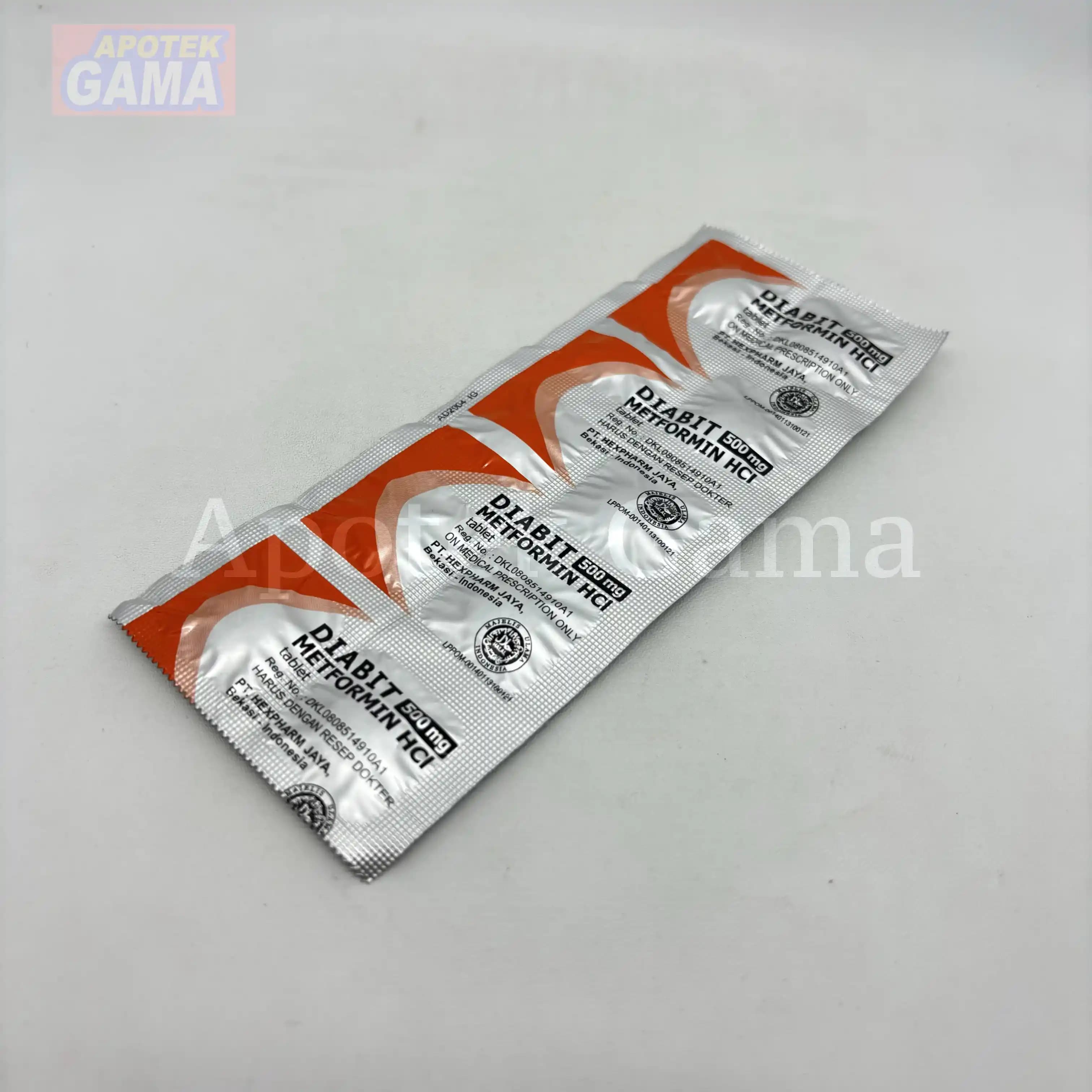 DIABIT 500 MG TABLET