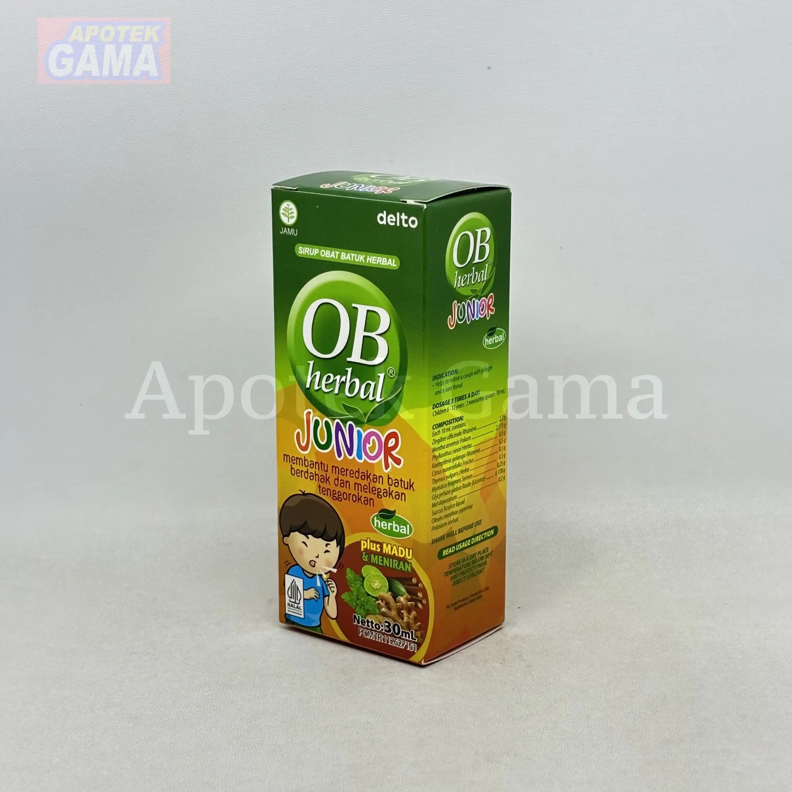 OB HERBAL JUNIOR 30 ML 4