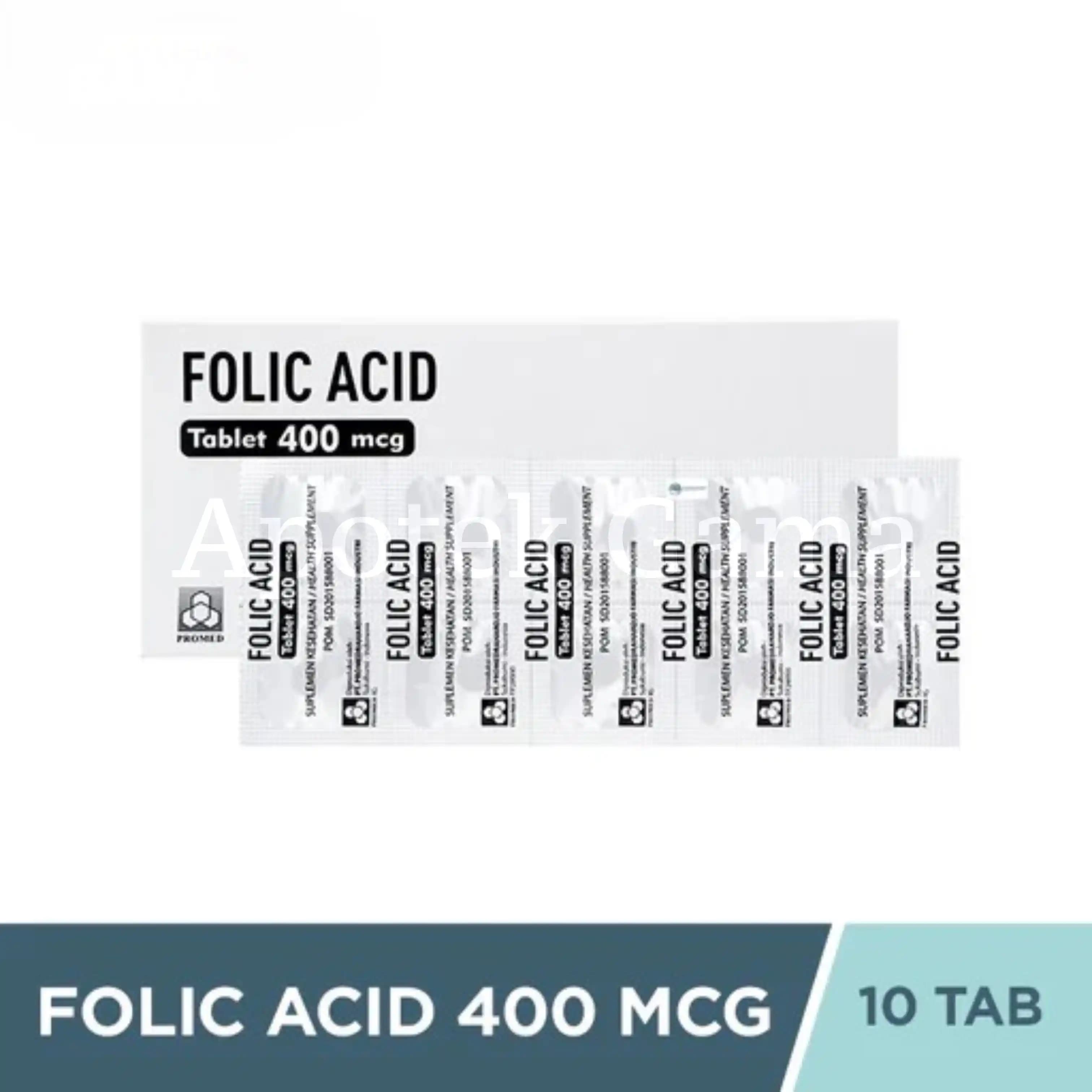 FOLIC ACID 400MG TABLET