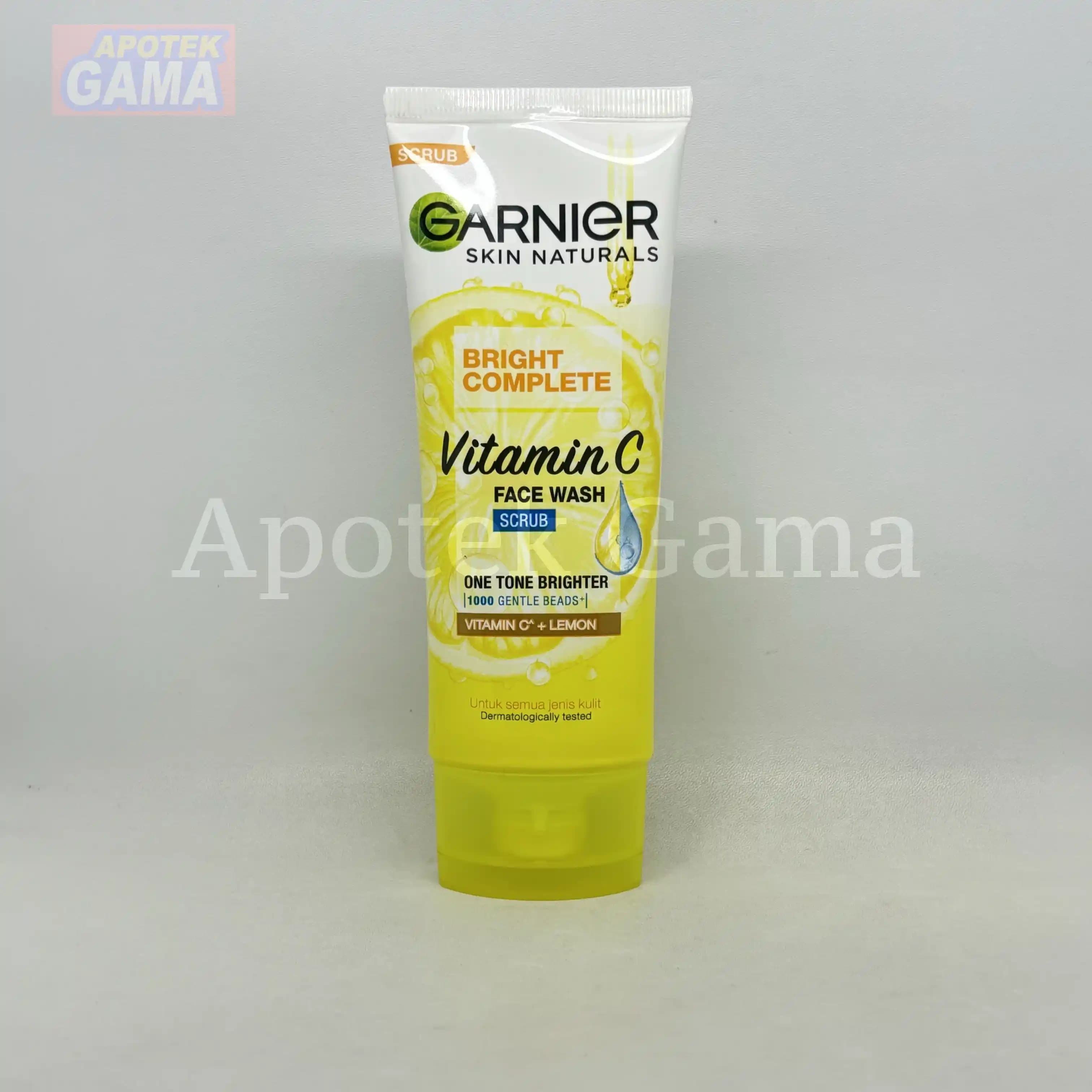 GARNIER LIGHT COMPLETE BRIGHTENING SCRUB 100 ML 2
