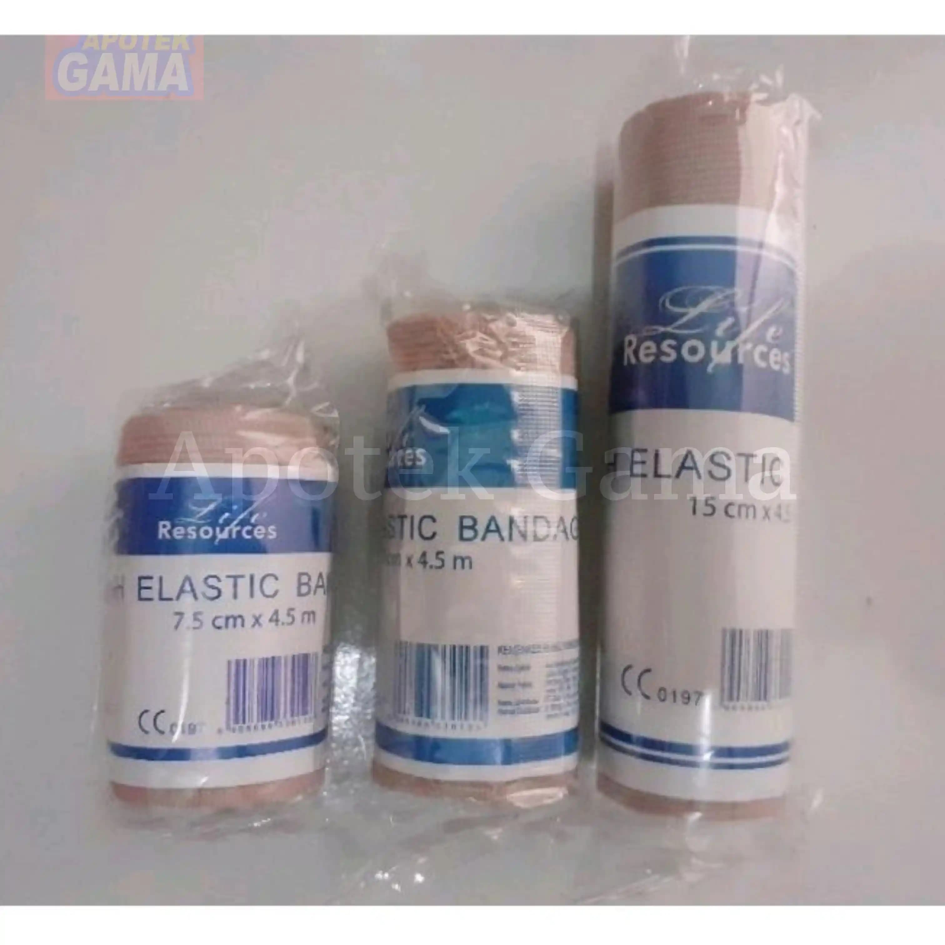PERBAN ELASTIS 10 cm x 4.5 m LIFE RESOURCE  2