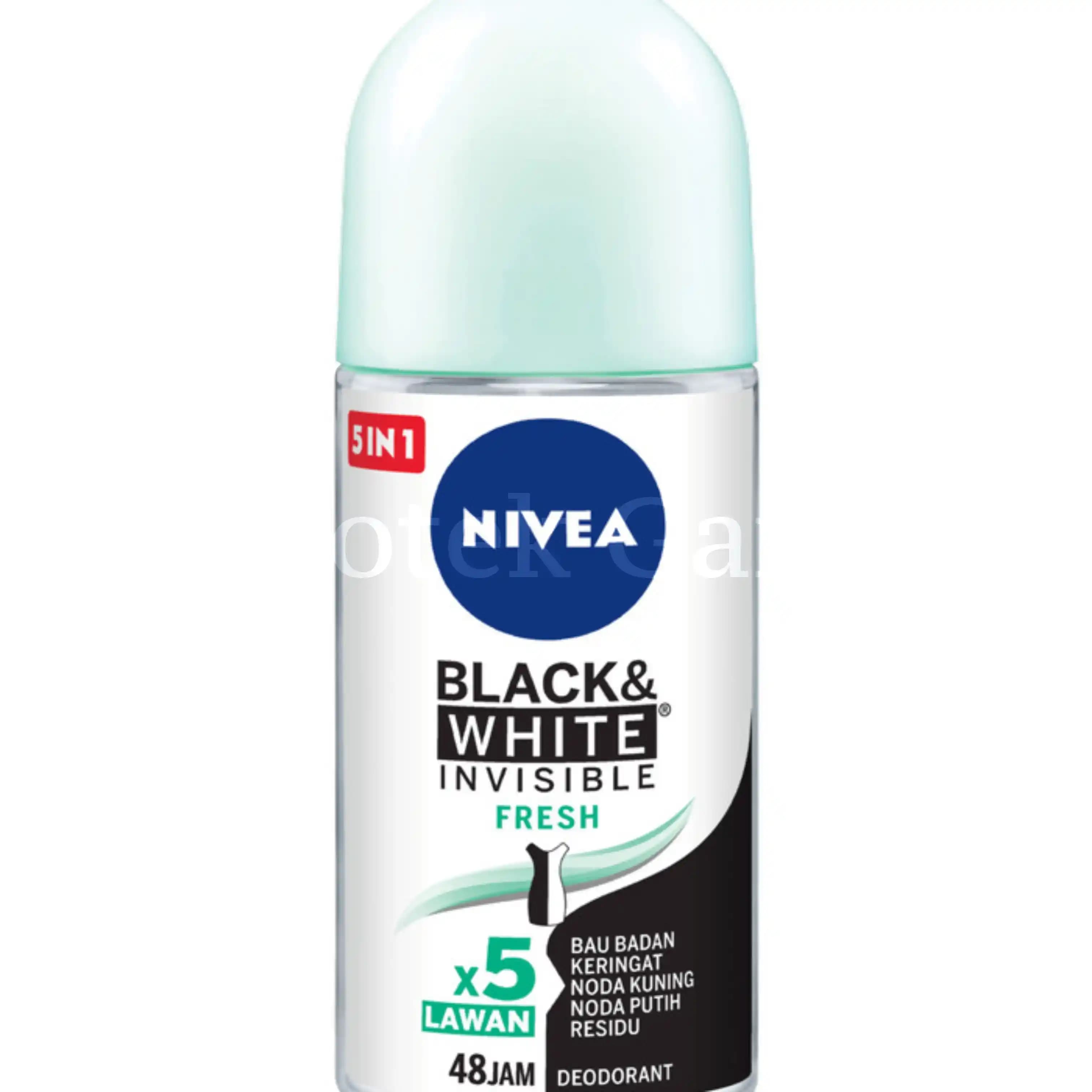 NIVEA DEODORANT BLACK & WHITE FRESH 50 ML 2