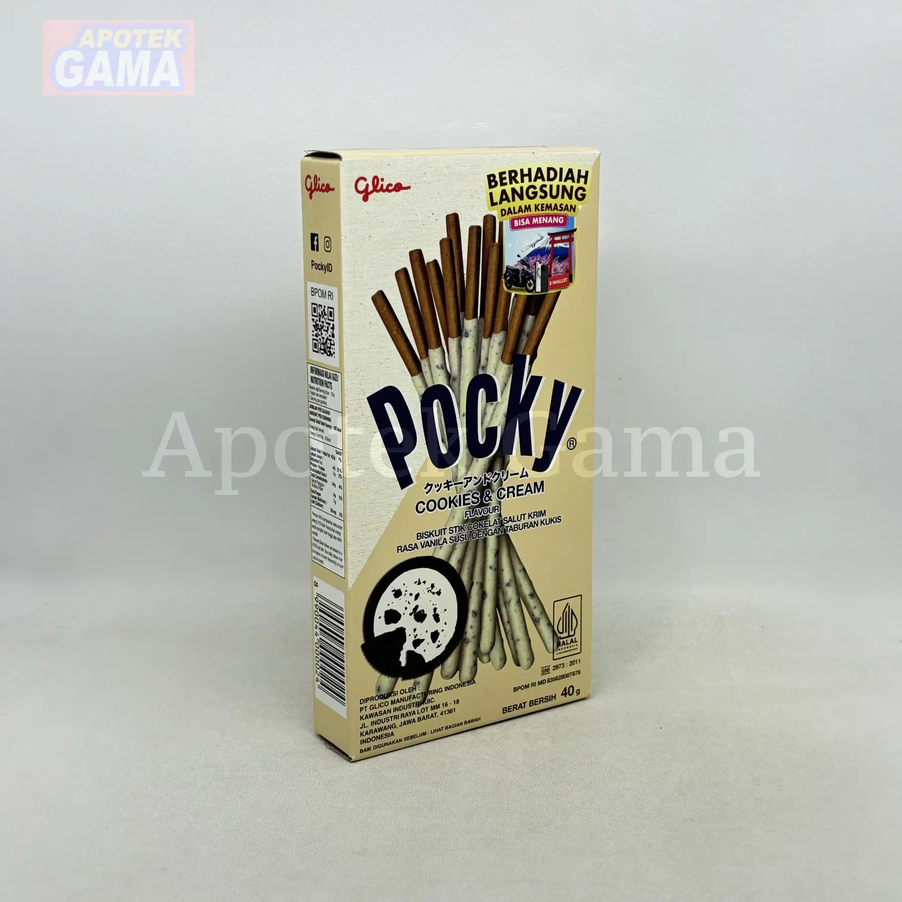POCKY COOKIES & CREAM 47 G 5
