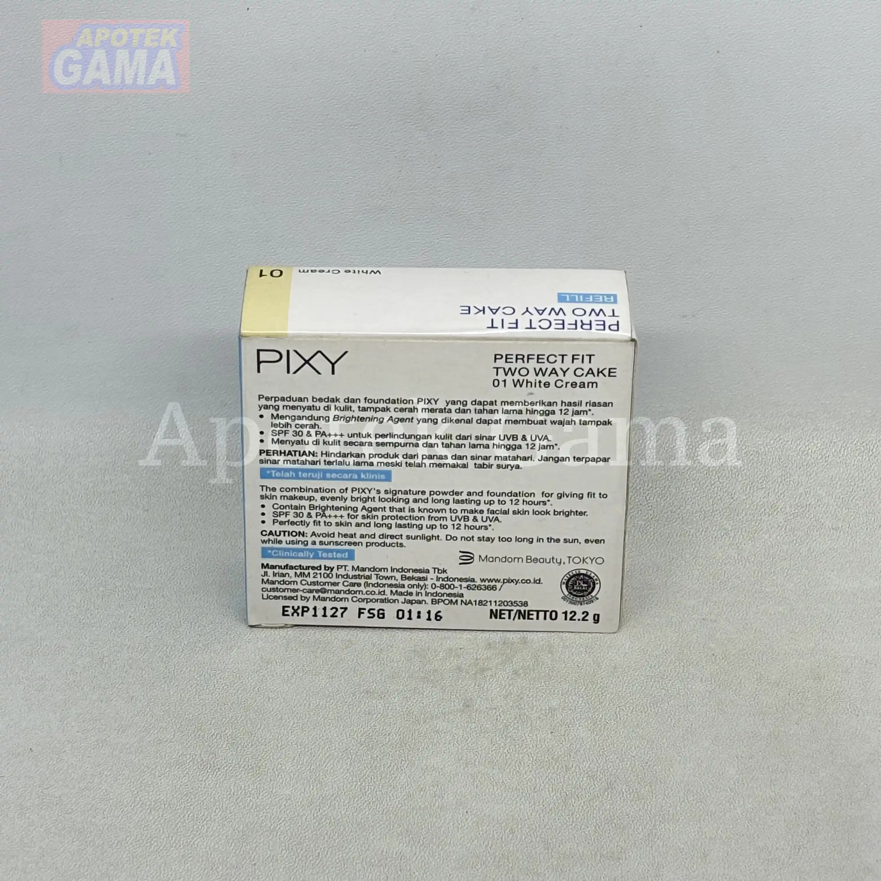 PIXY UVW TWC PERFECT FIT REFILL WHITE CREAM 12.2 GR 4