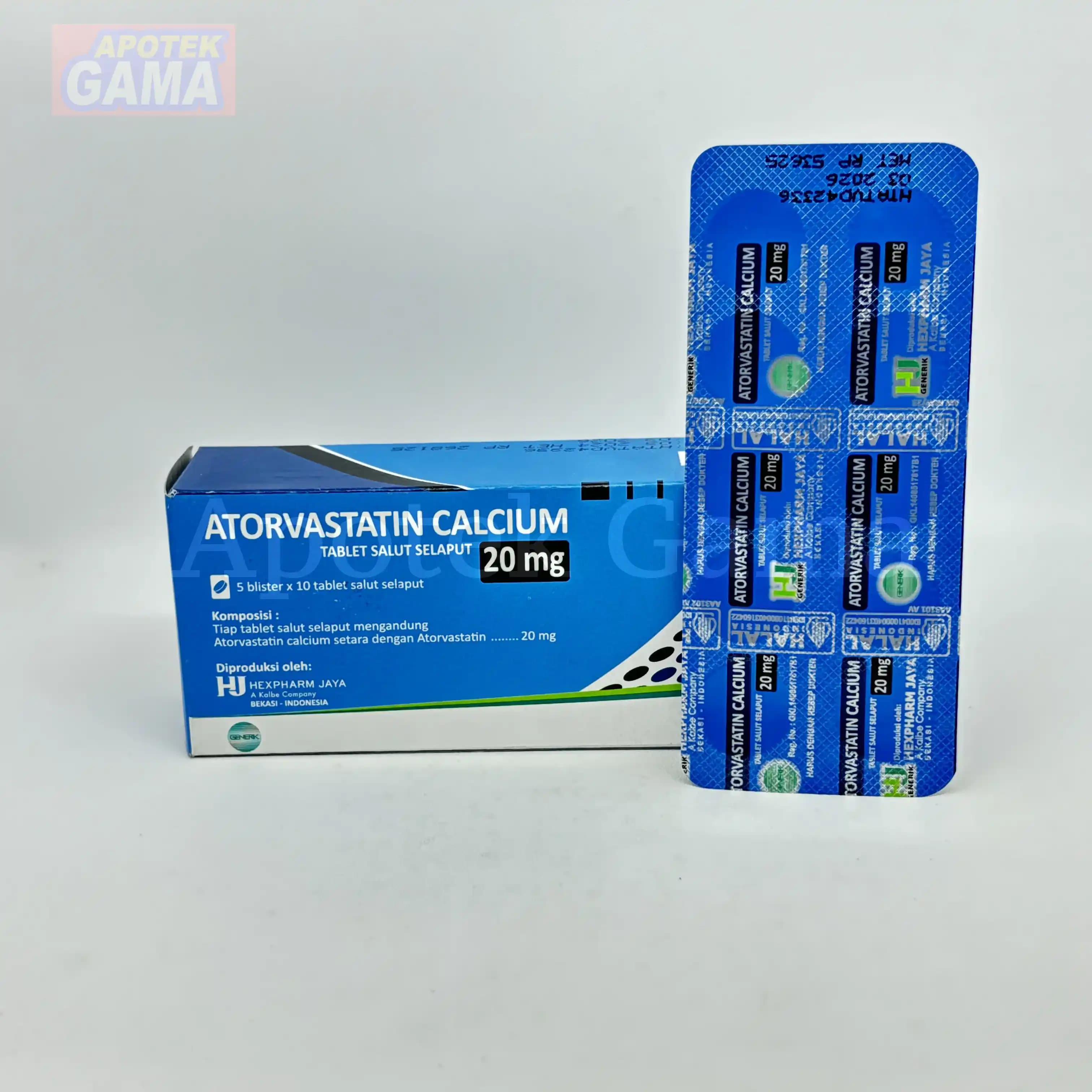 ATORVASTATIN 20 MG BRAND HJ 2
