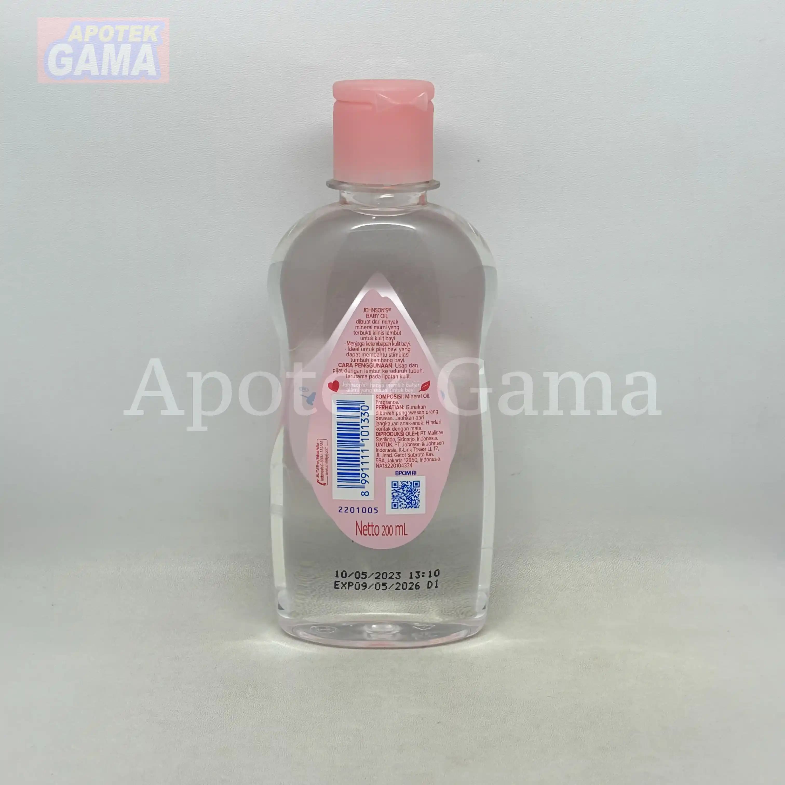 JOHNSONS BABY OIL 200ML 3