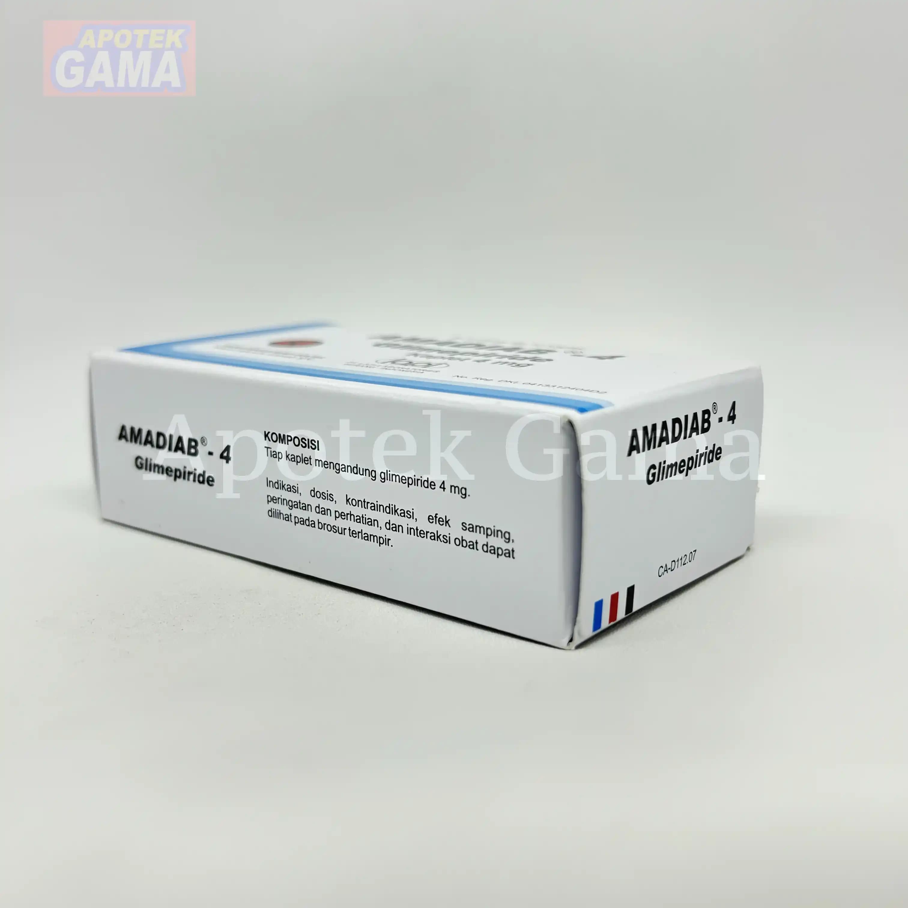 AMADIAB KAP 4 MG 5