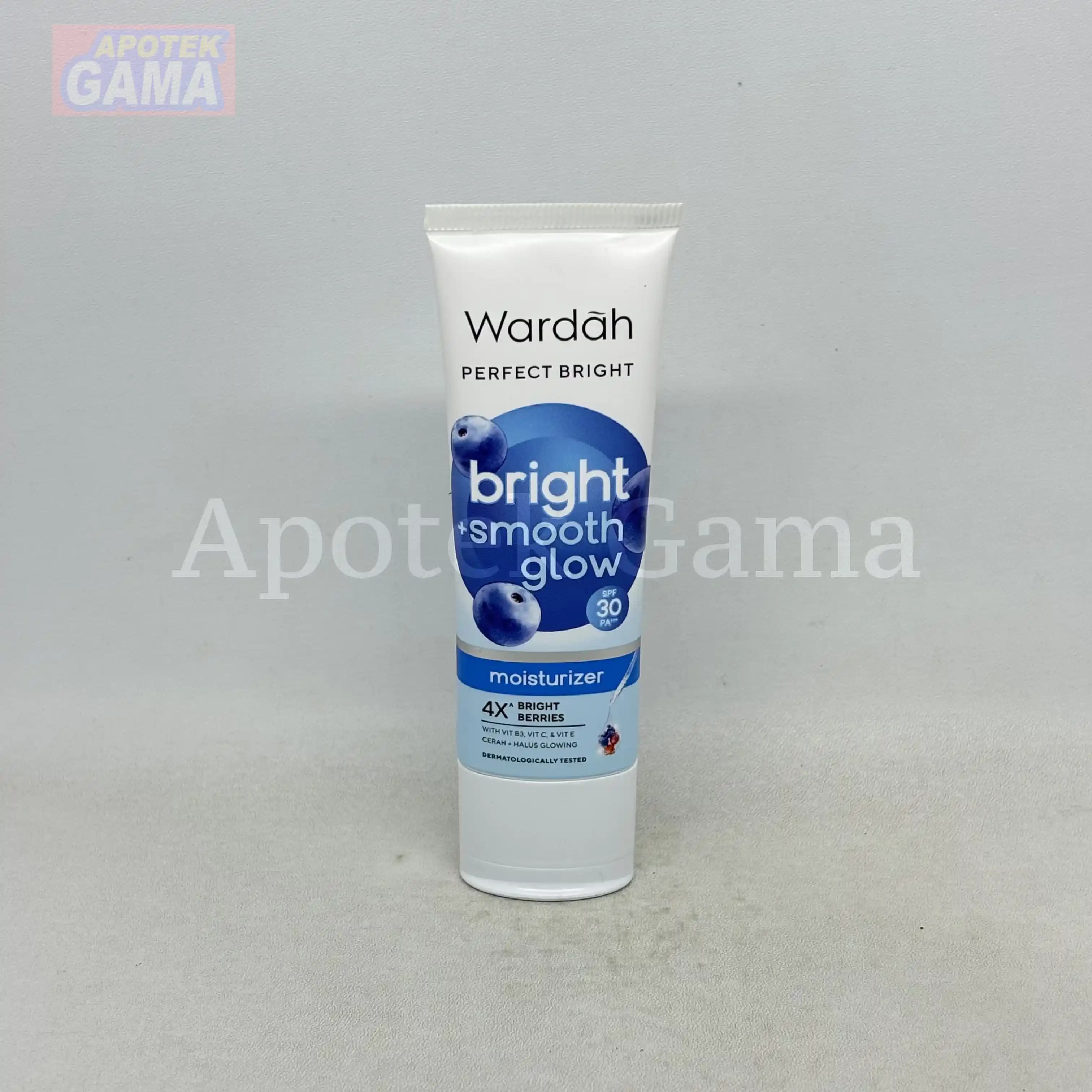WARDAH PERFECT BRIGHT + SMOOTH GLOW MOISTURIZER SPF30 20 ML 5