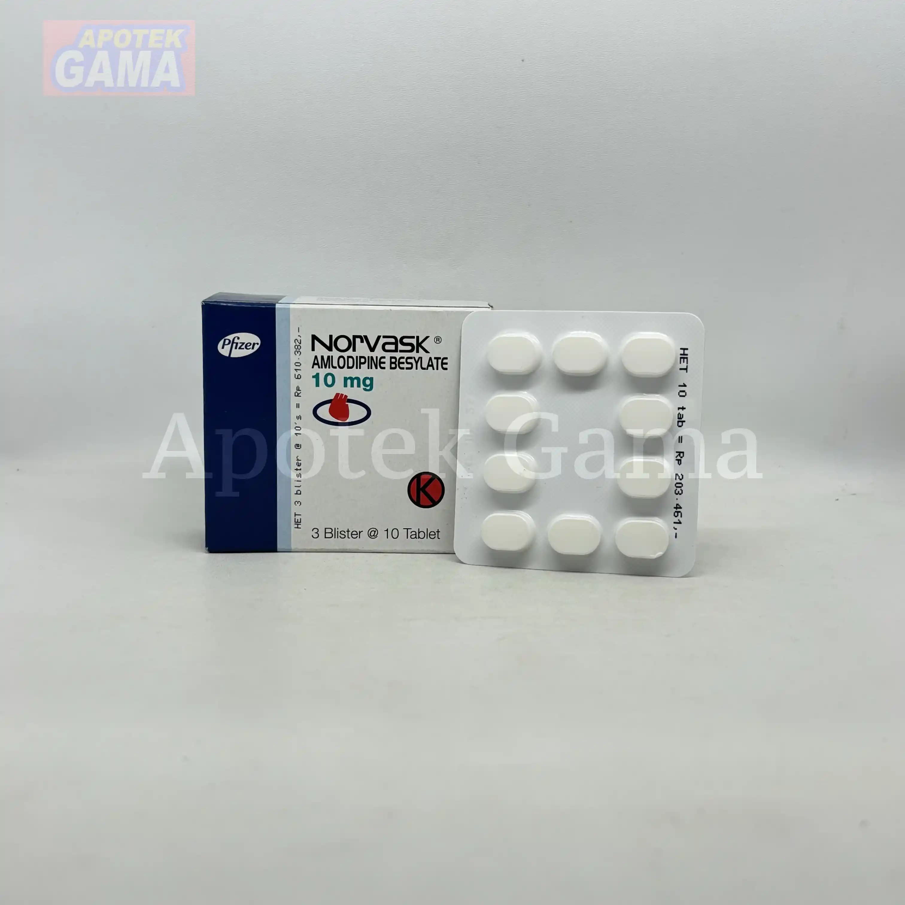 NORVASK TAB 10 2