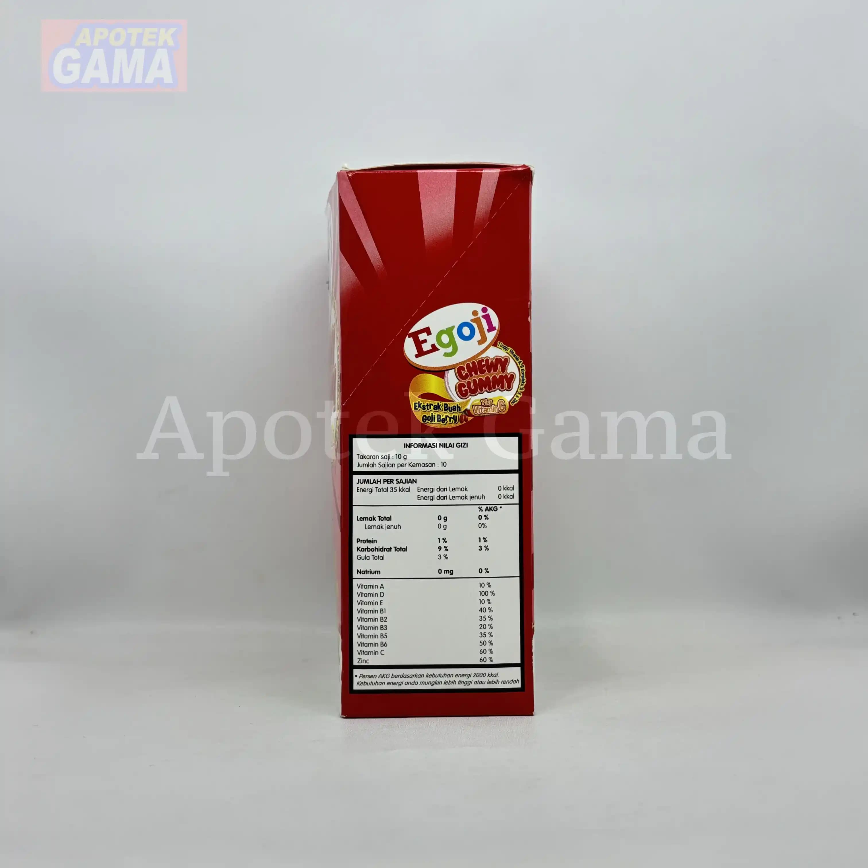 EGOJI CHEWY GUMMY STRAW 100G