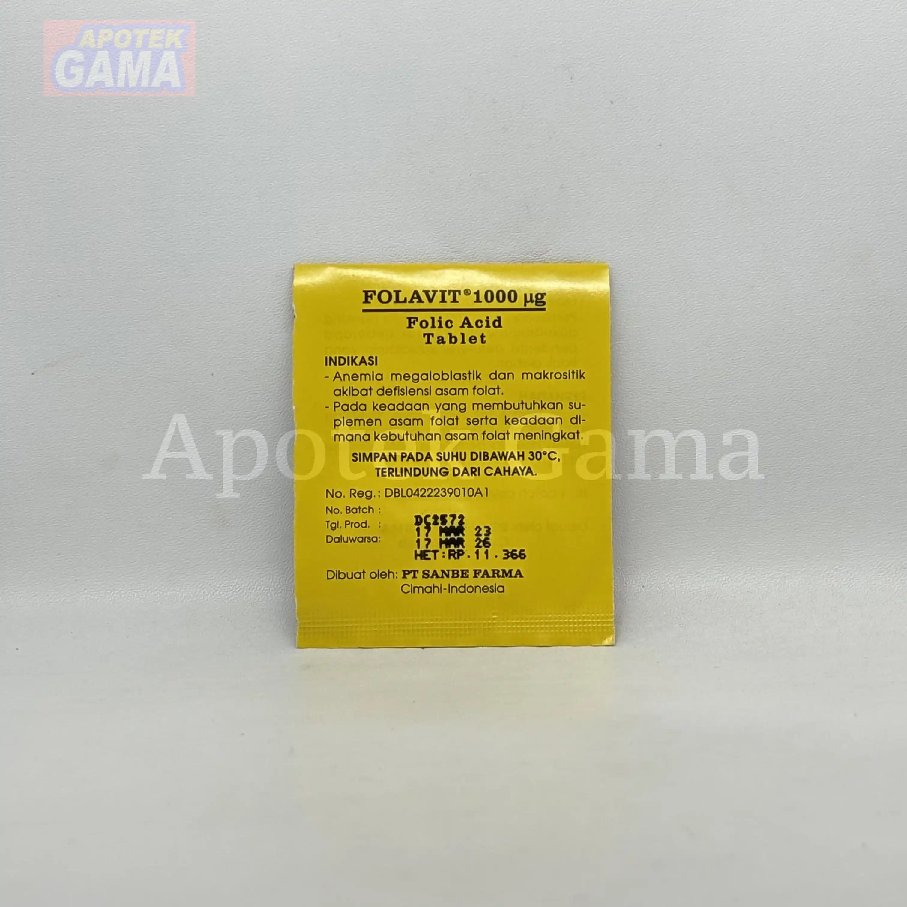 FOLAVIT TAB 1000 2