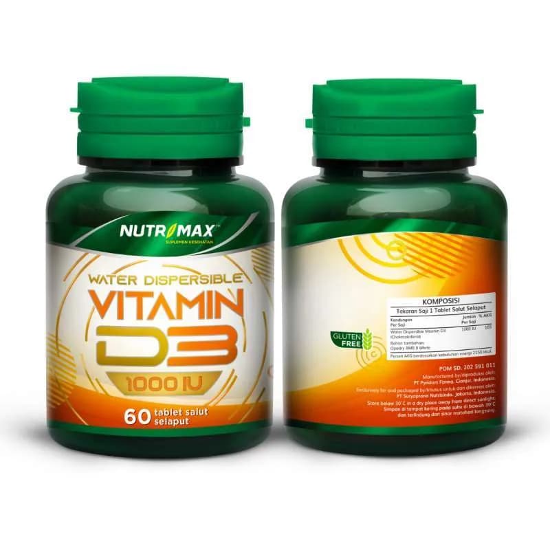 NUTRIMAX VITAMIN D3 1000IU 30S 2