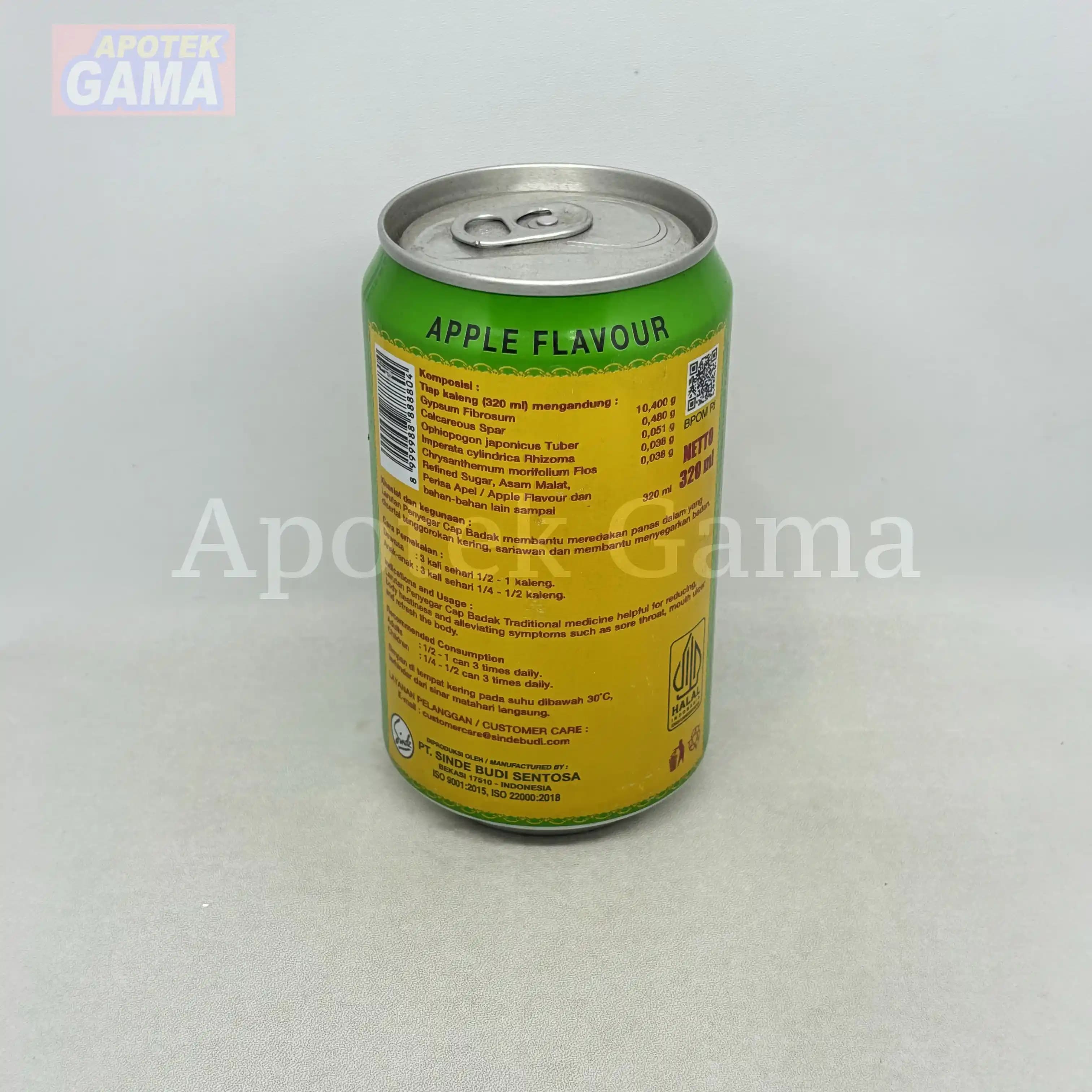 LARUTAN CAP BADAK RASA APEL 320 ML 3