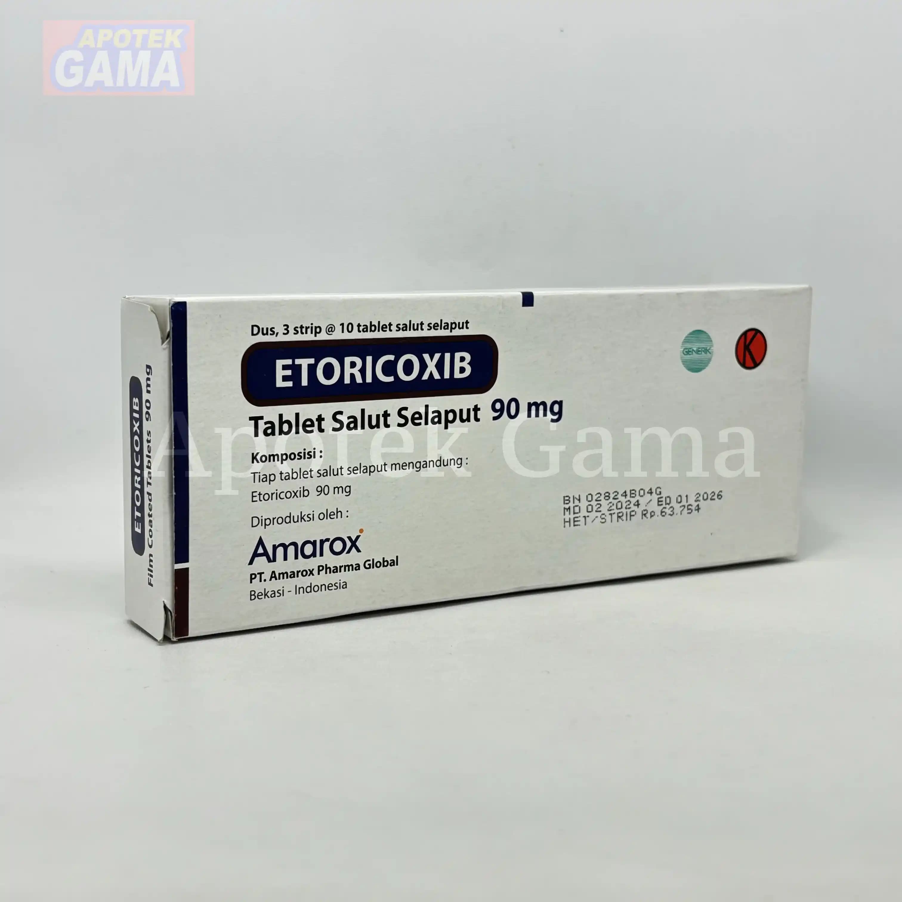 ETORICOXIB 90 MG 4