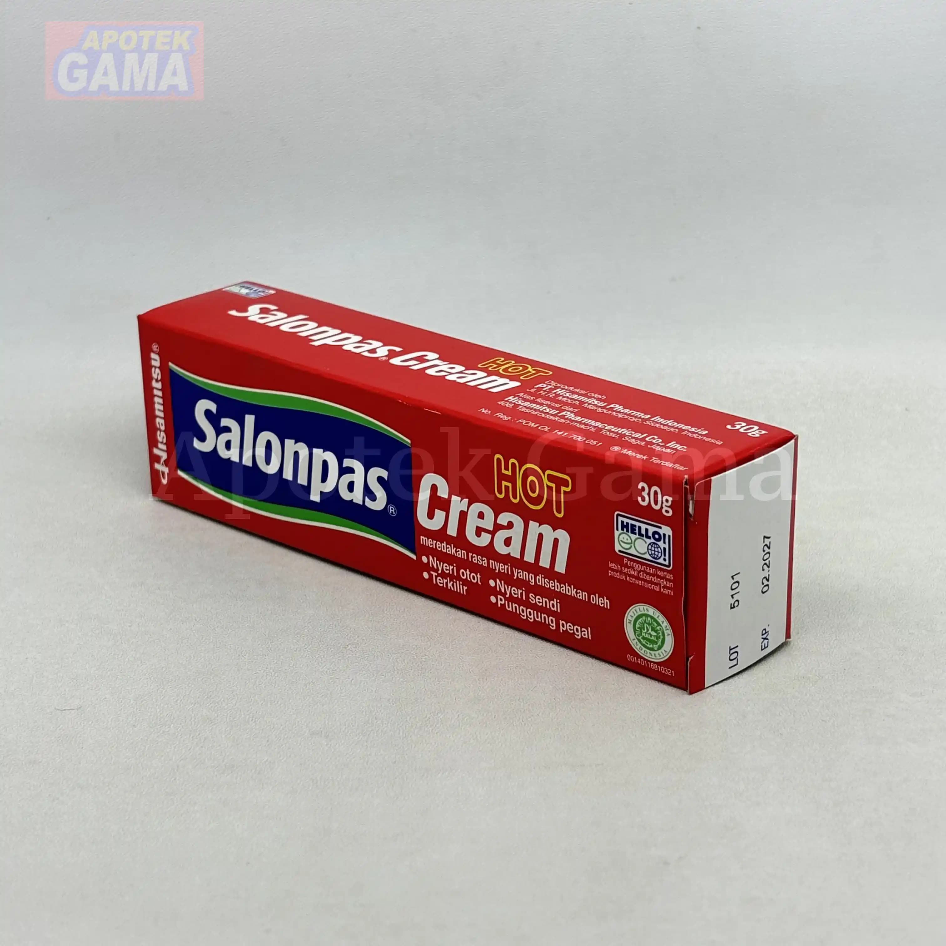 SALONPAS CREAM HOT 30G 2