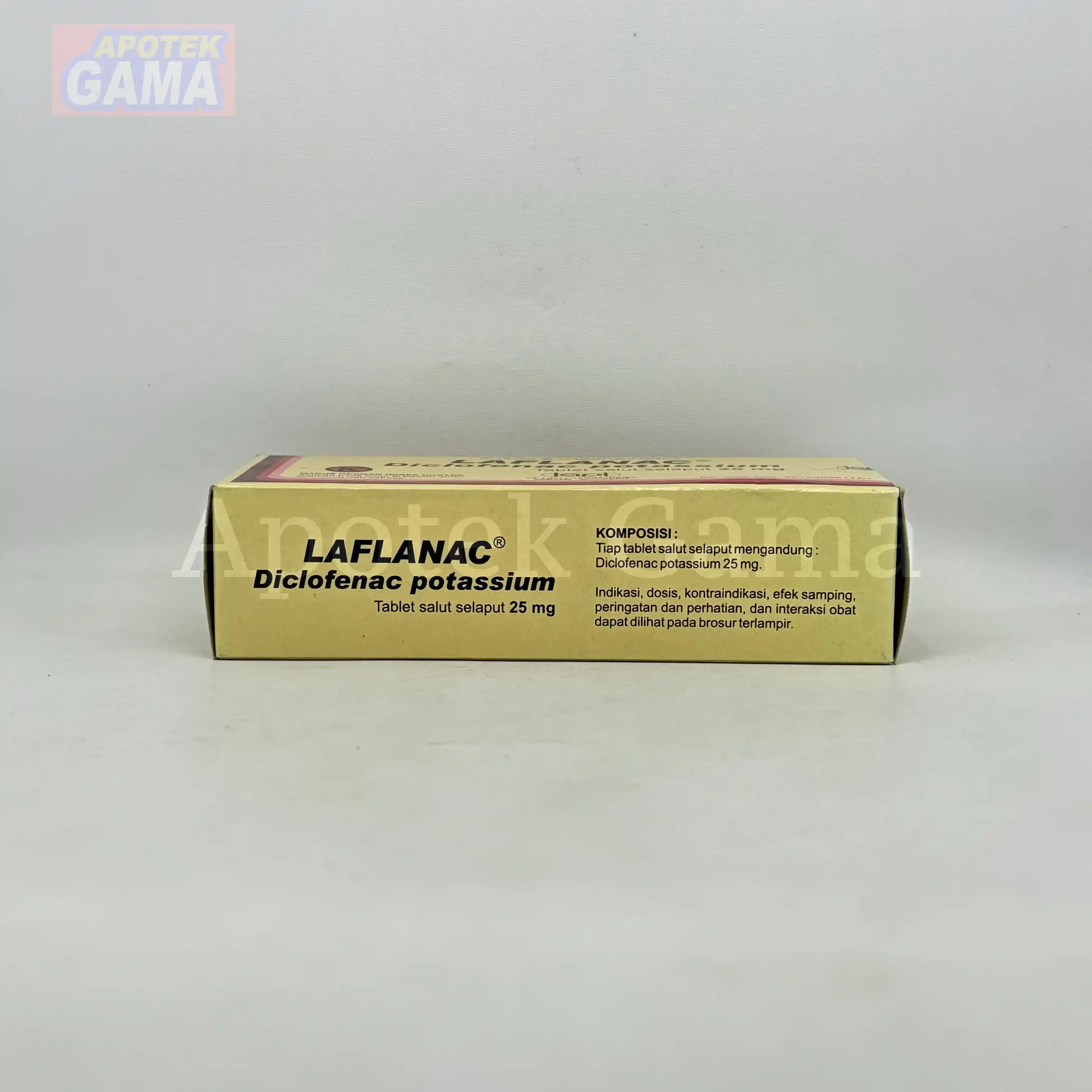LAFLANAC 25 MG TAB 4