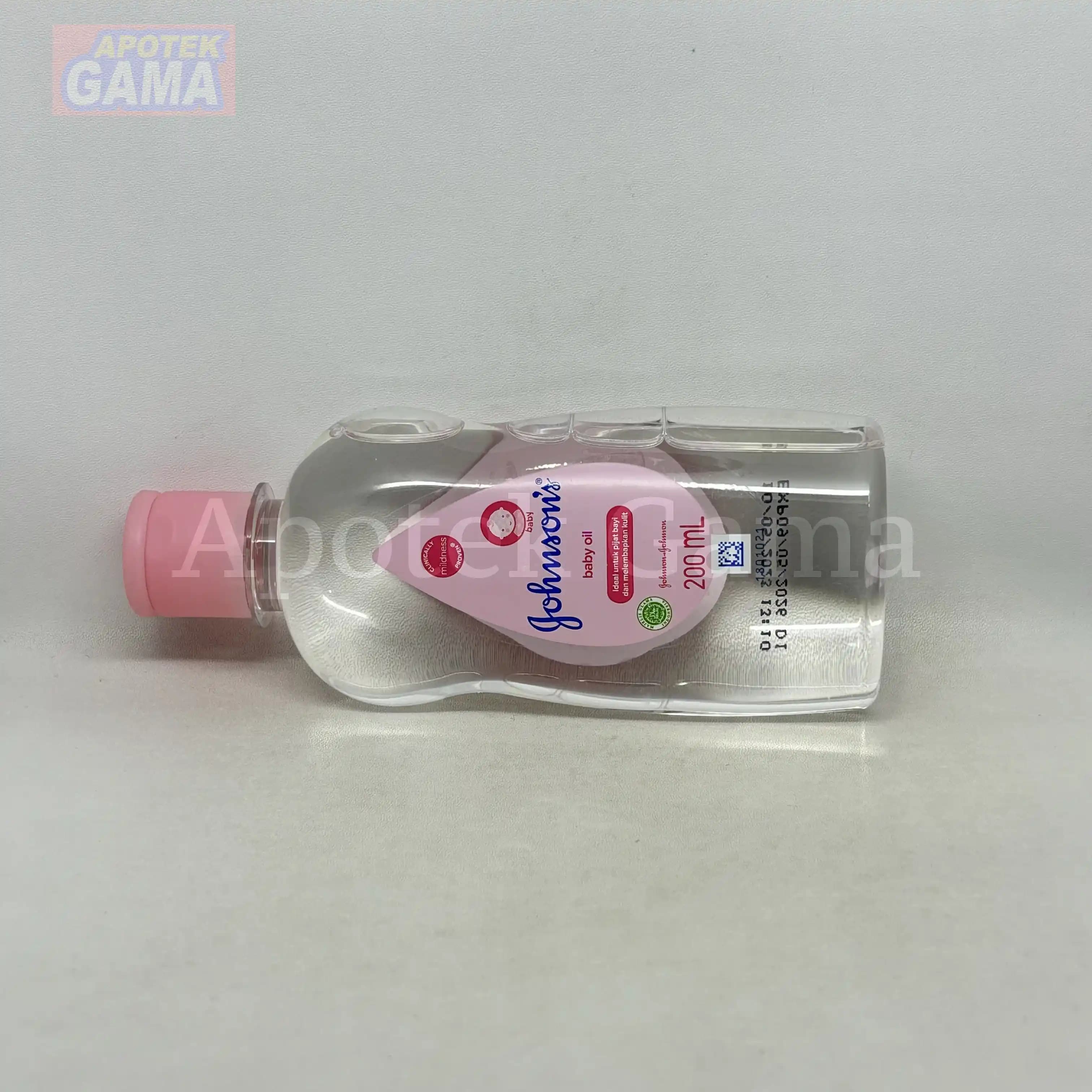 JOHNSONS BABY OIL 200ML 4