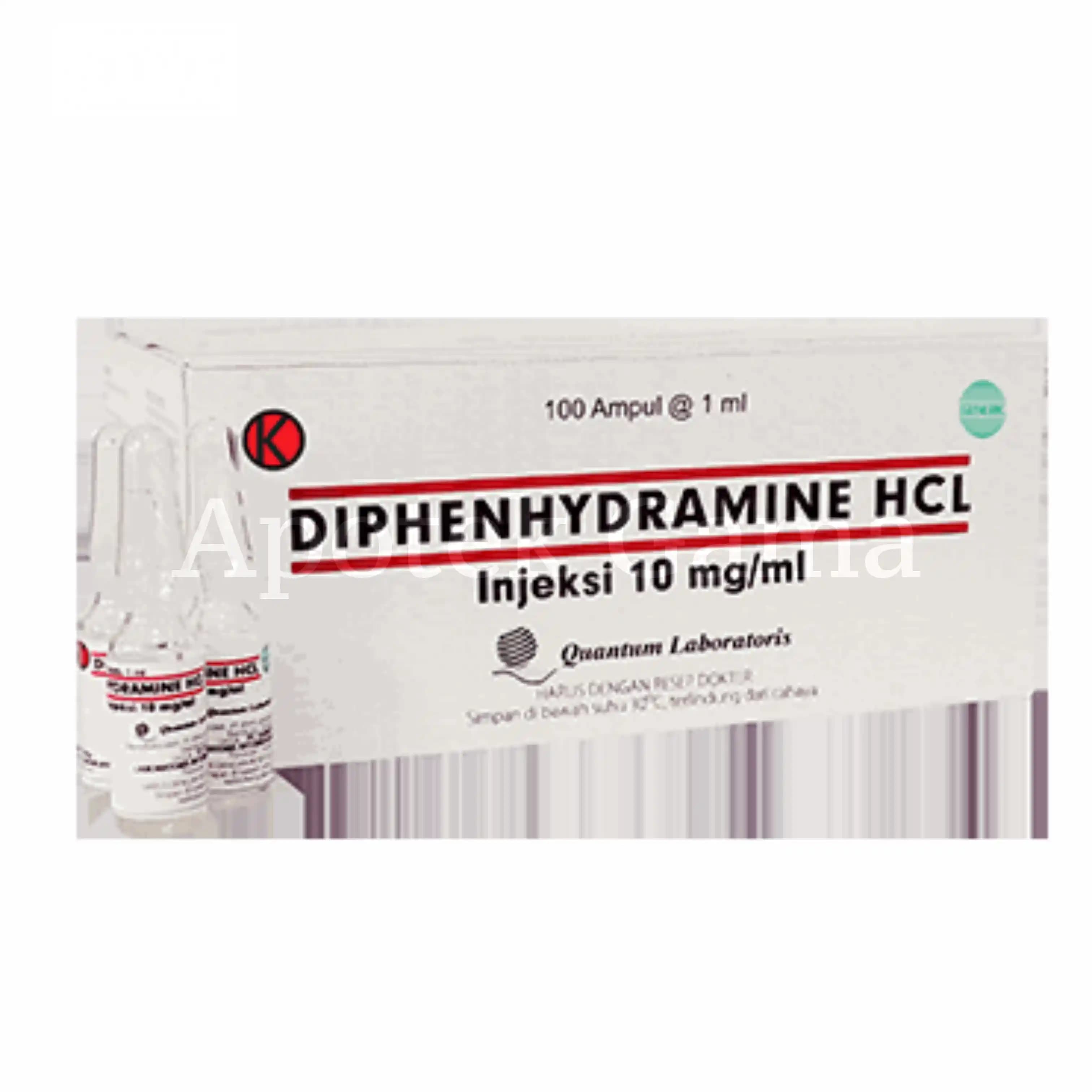 DIPHENHYDRAMINE HCI INJ
