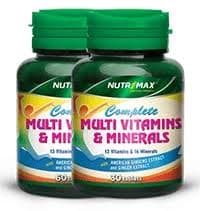 NUTRIMAX COMPLETE MULTIVITAMINS & MINERALS 30S 2