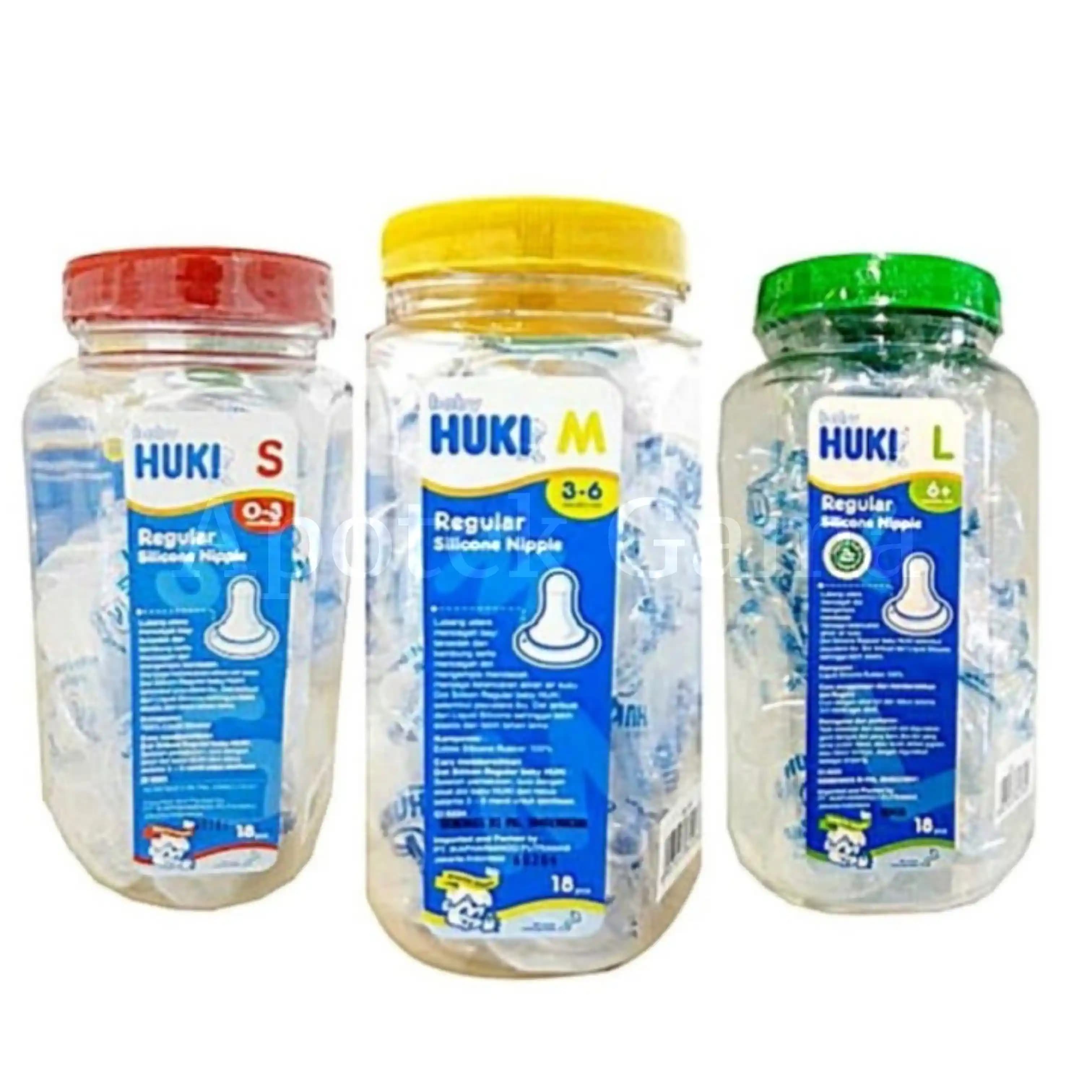 HUKI REG.SILICONE NIPPLE-M
