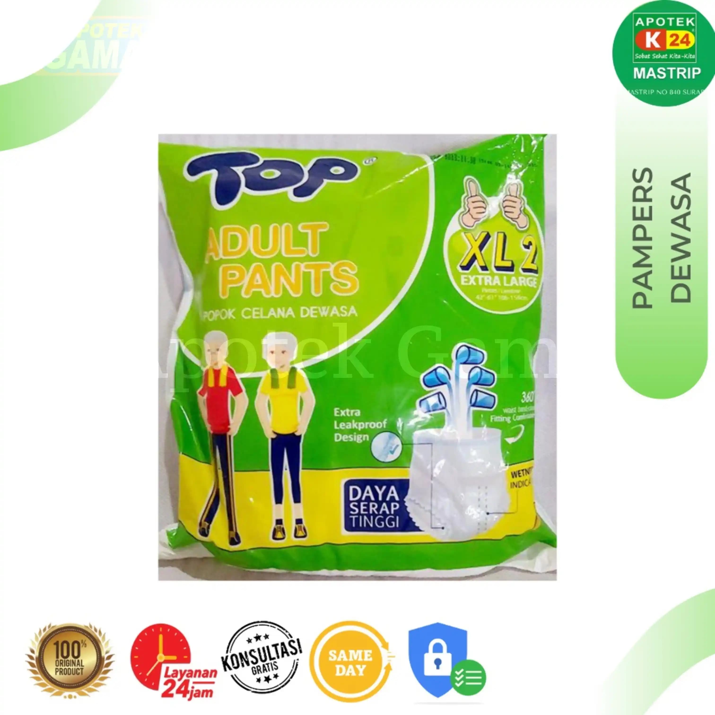 PAMPERS TOP ADULT XL2