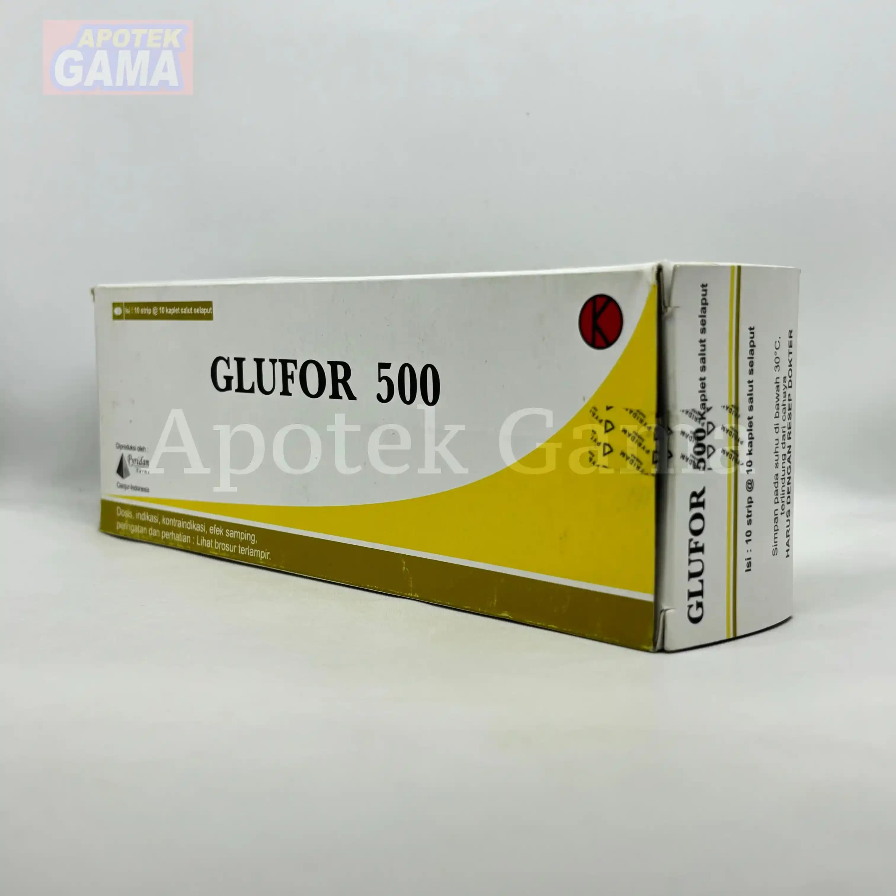 GLUFOR 500MG 4