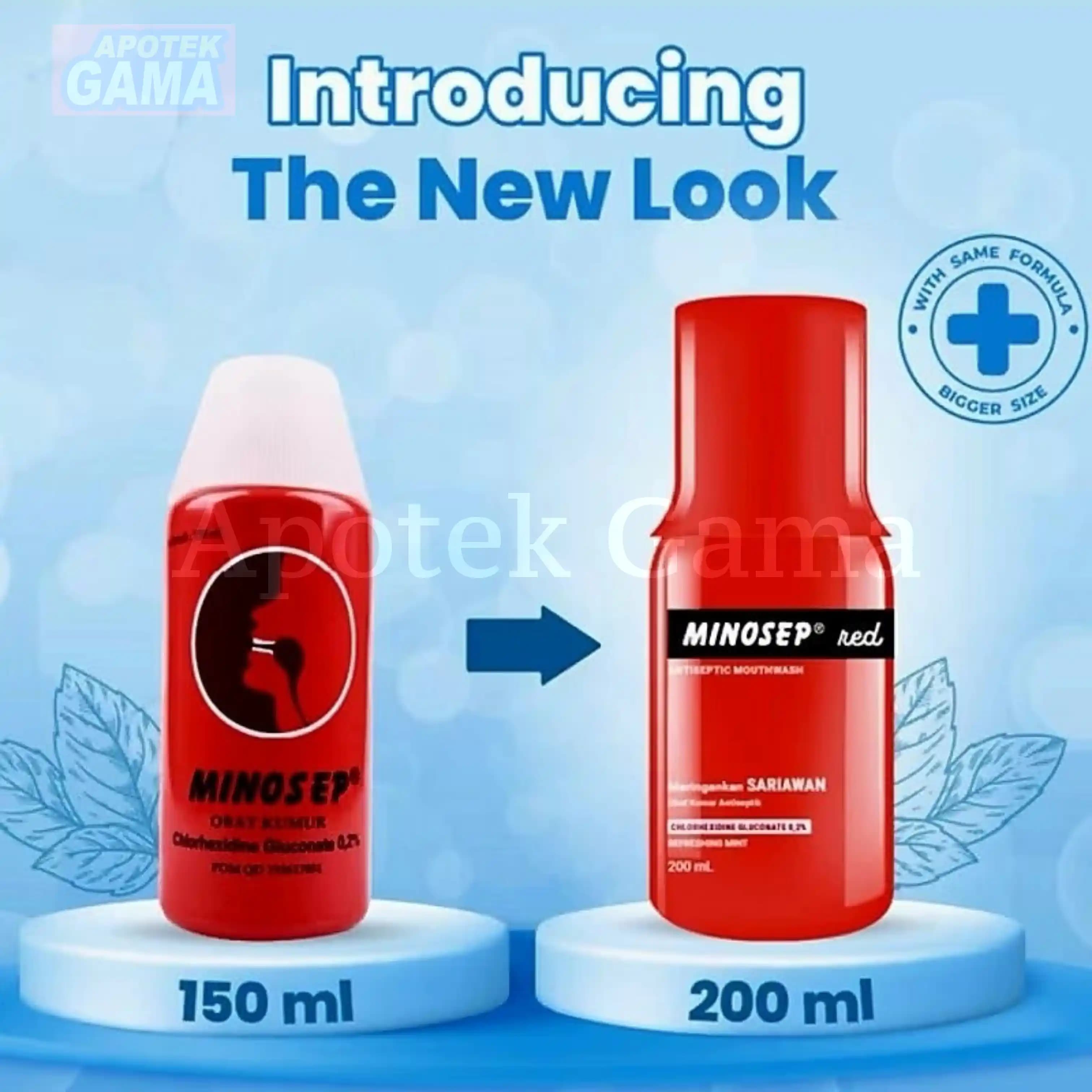 MINOSEP OBAT KUMUR 0.2% 200ML