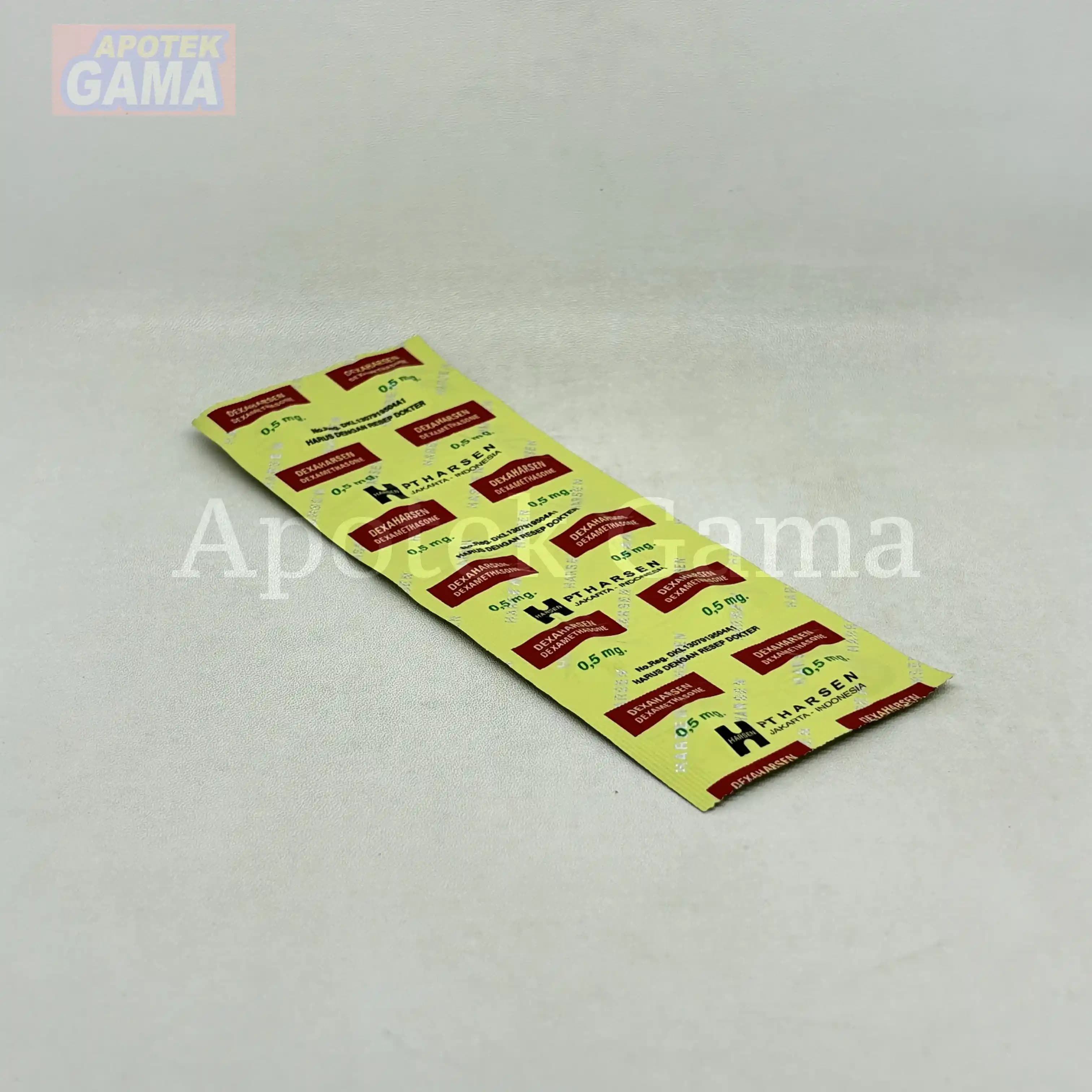 DEXAMETHASONE 0.5 MG STRIP