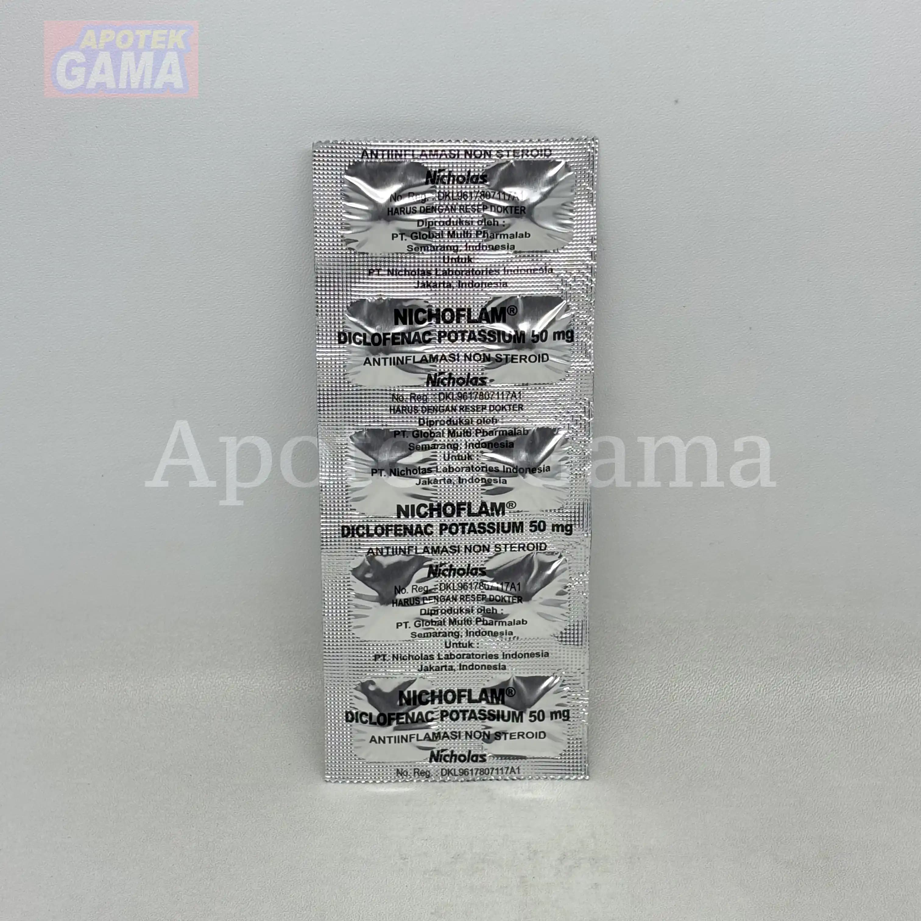 NICHOFLAM 50MG TABLET