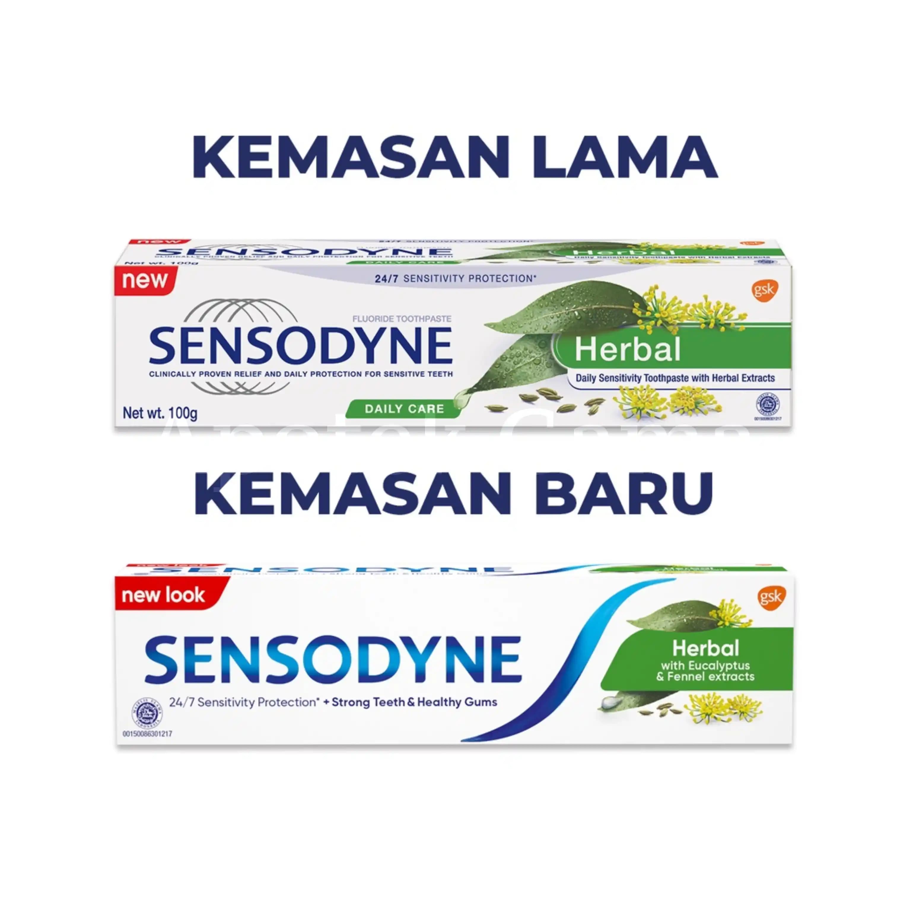 SENSODYNE HERBAL 100GR 2
