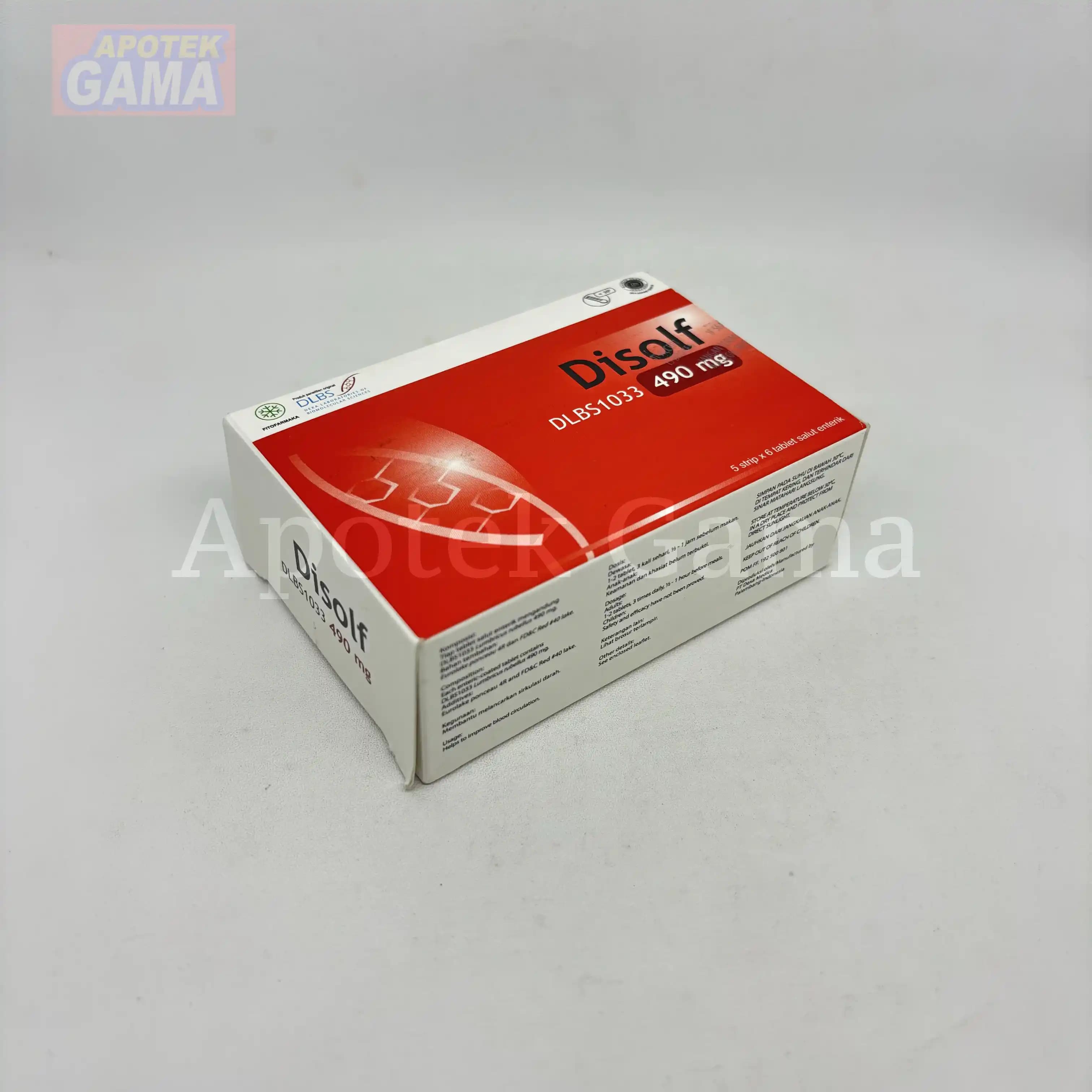 DISOLF 490 MG 4