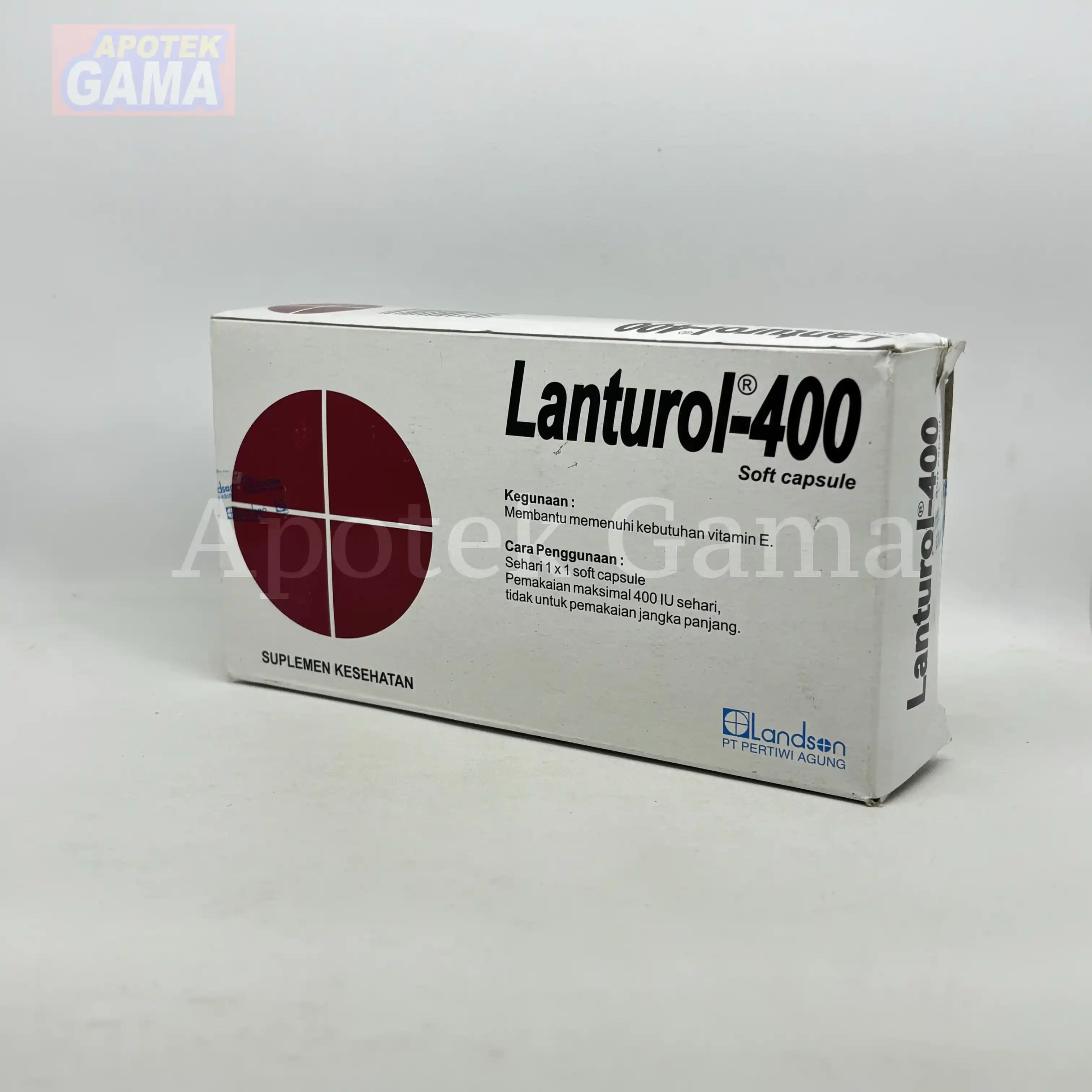 LANTUROL CAP 400 4