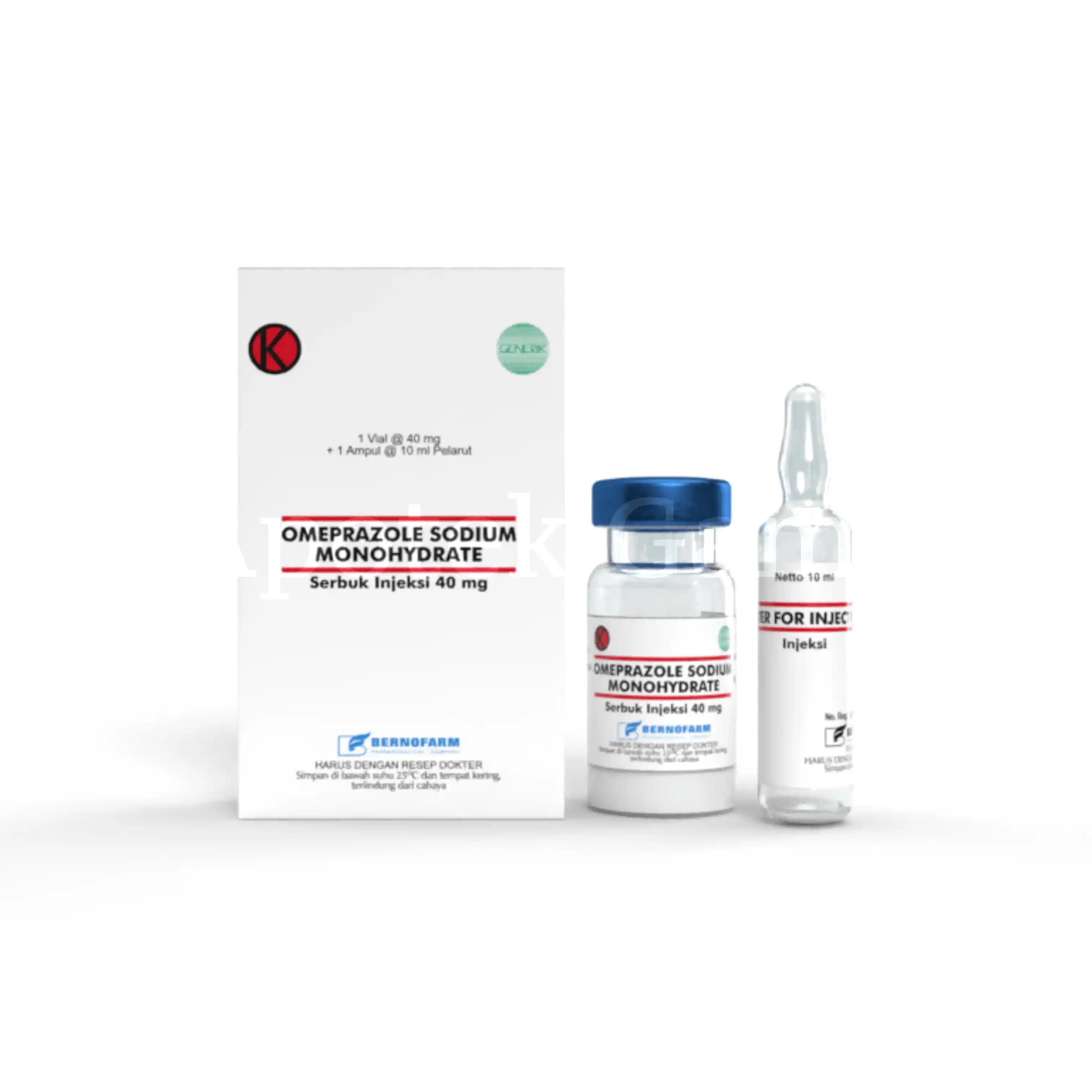 OMEPRAZOLE INJ 40 (GEN) 2