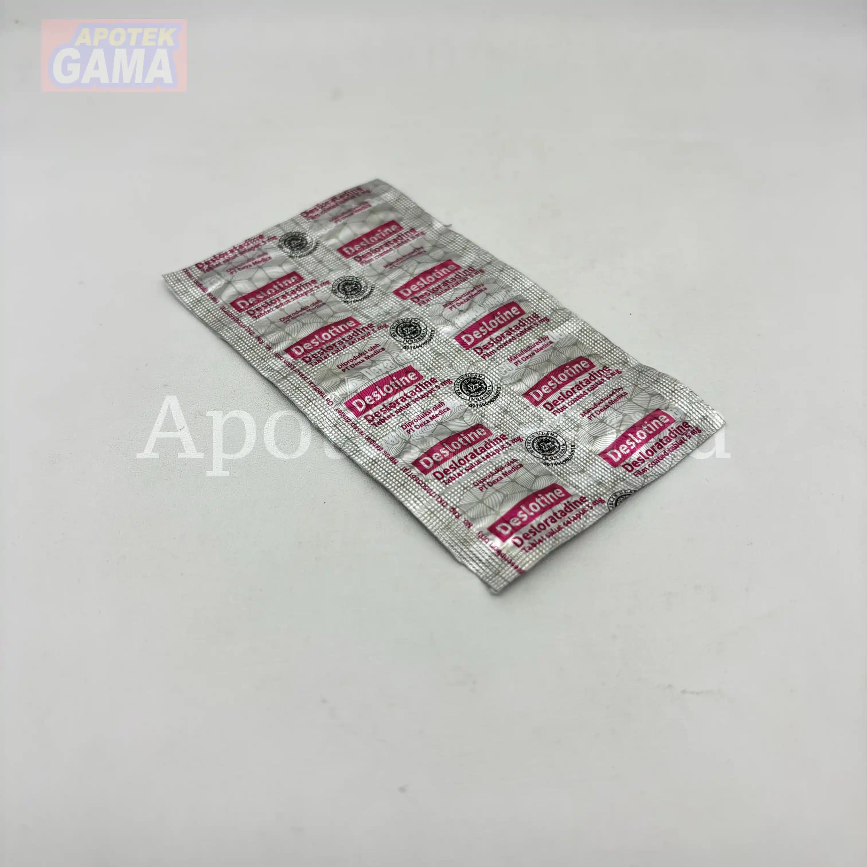 Deslotine tablet 5 mg 3