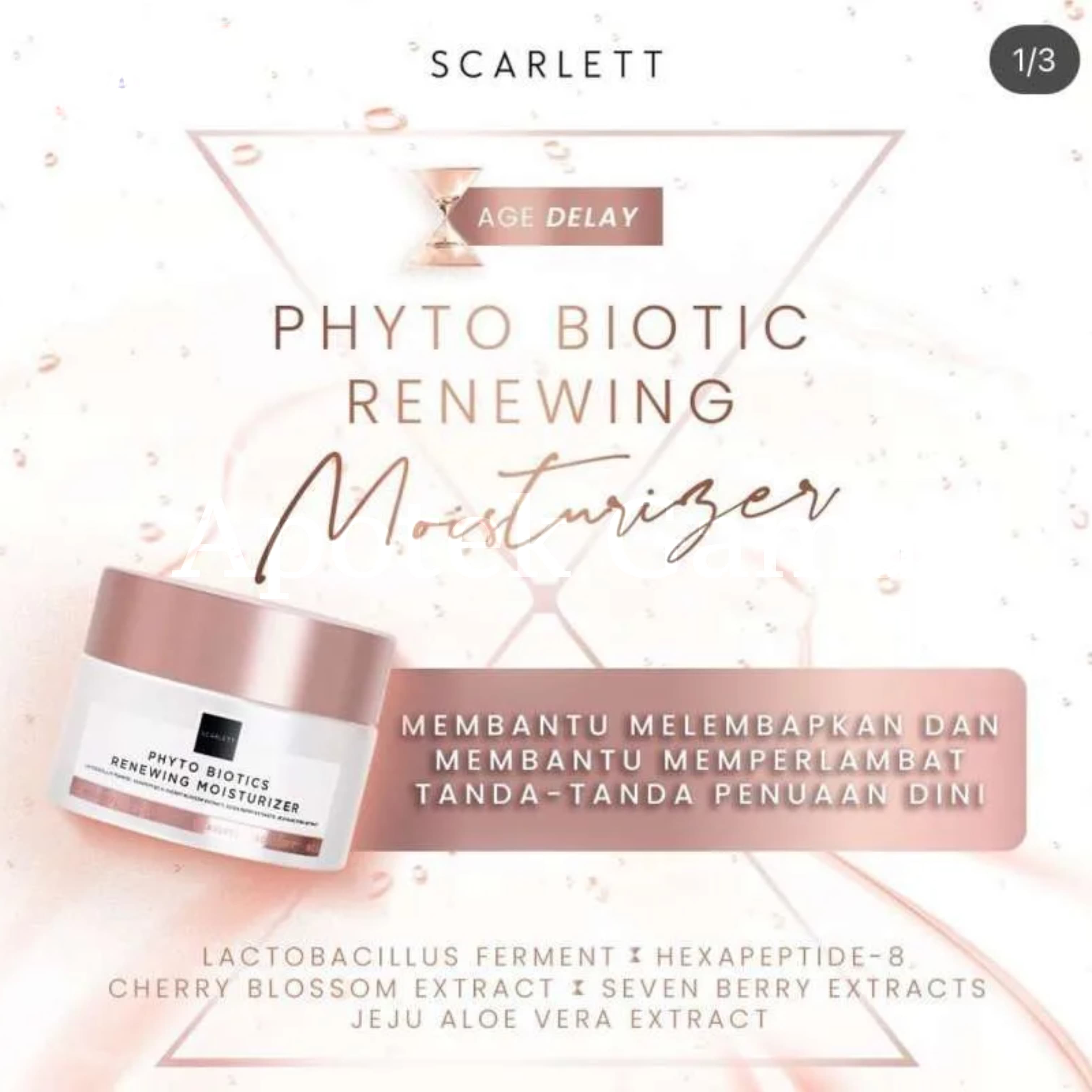 SCARLETT AGE DELAY MOISTURIZER