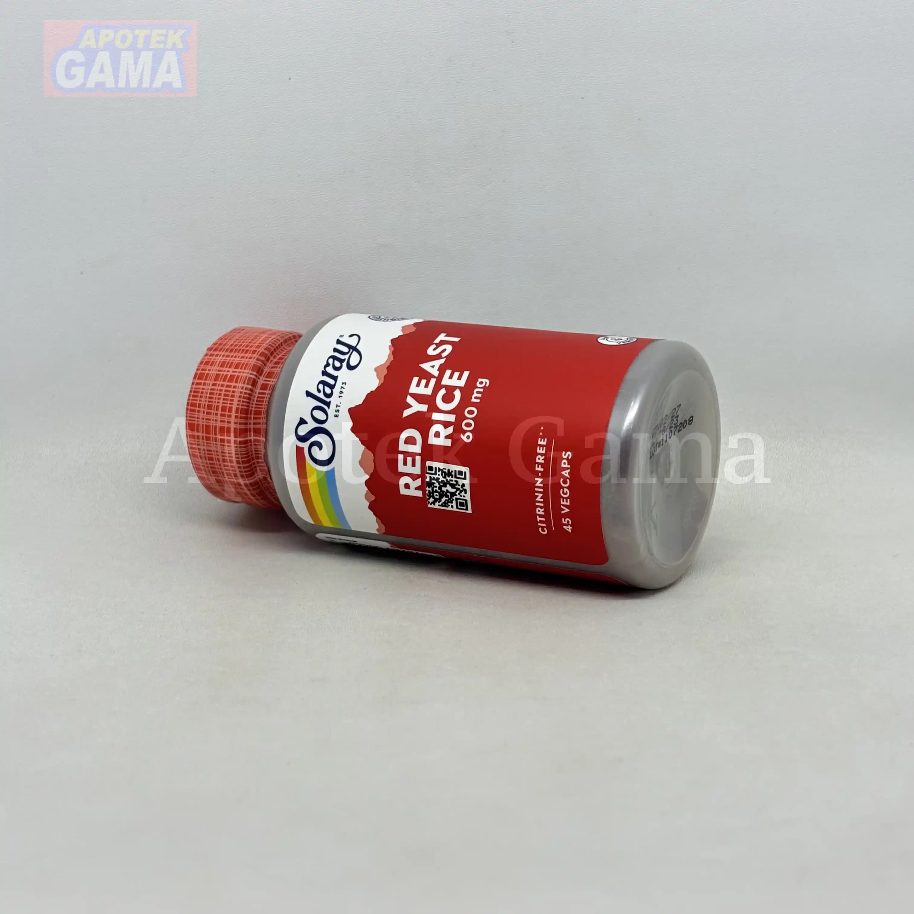 SOLARAY RED YEAST 600 MG 45 S 5