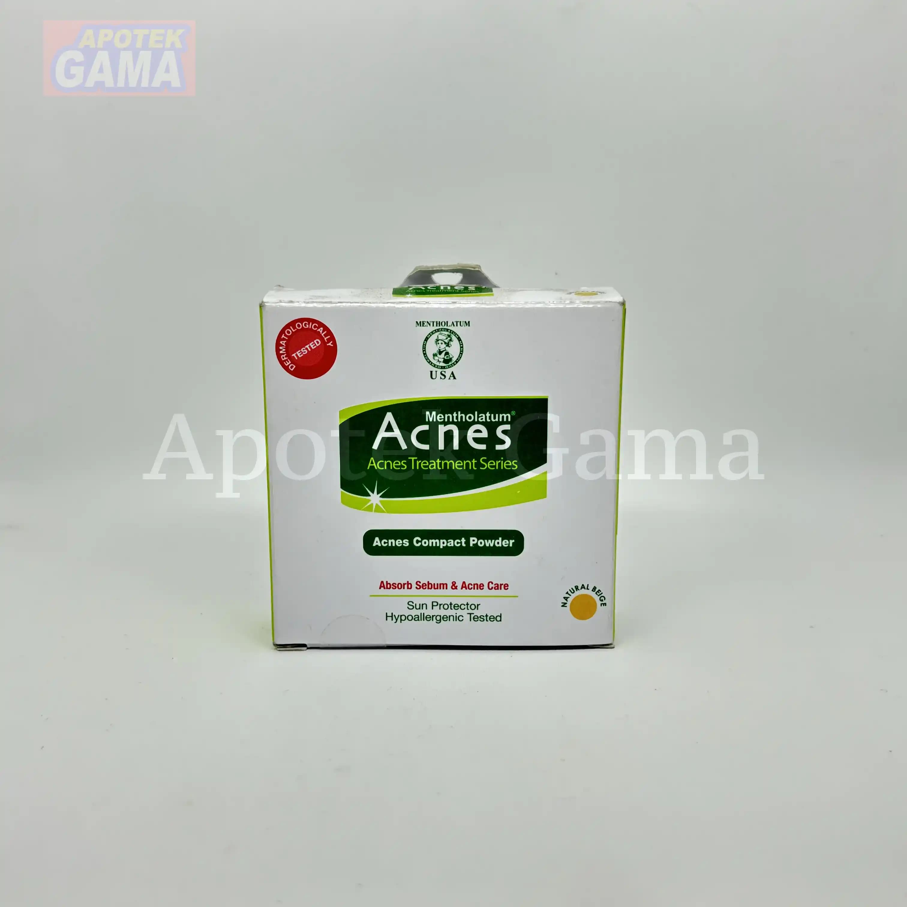 ACNES COMPACT POWDER NATURAL BEIGE 14GR 5