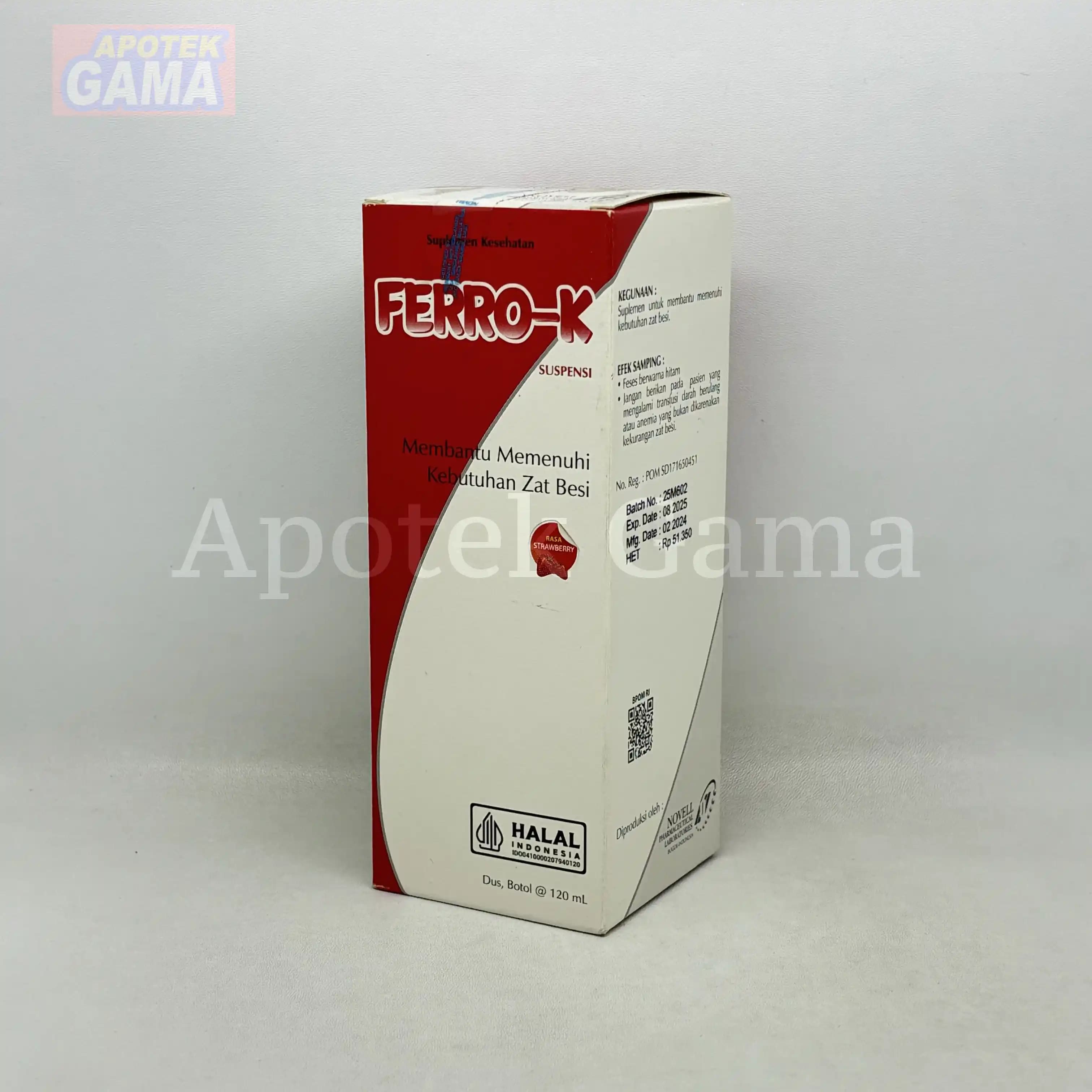 FERRO.K SYR 120 ML 5