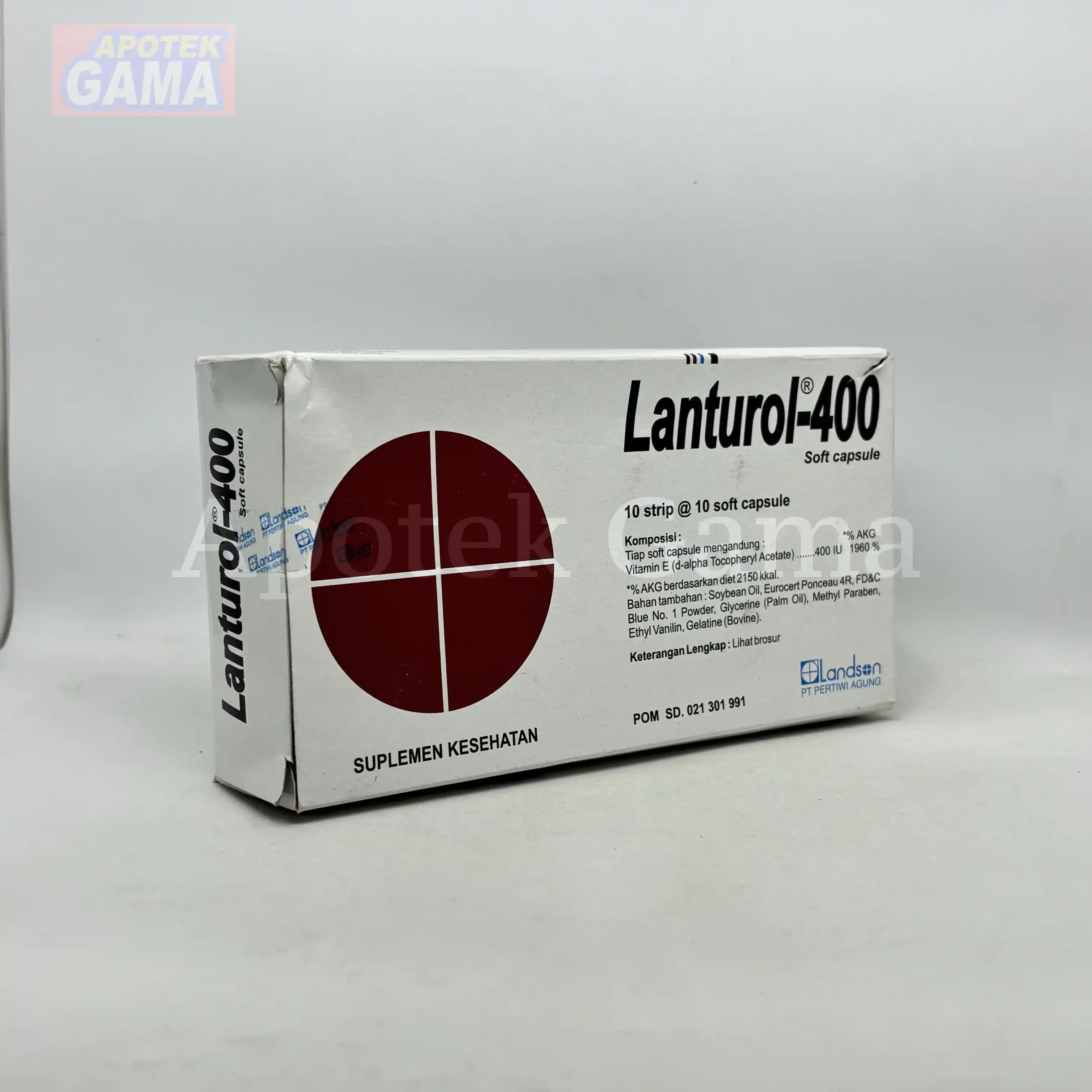 LANTUROL CAP 400 2