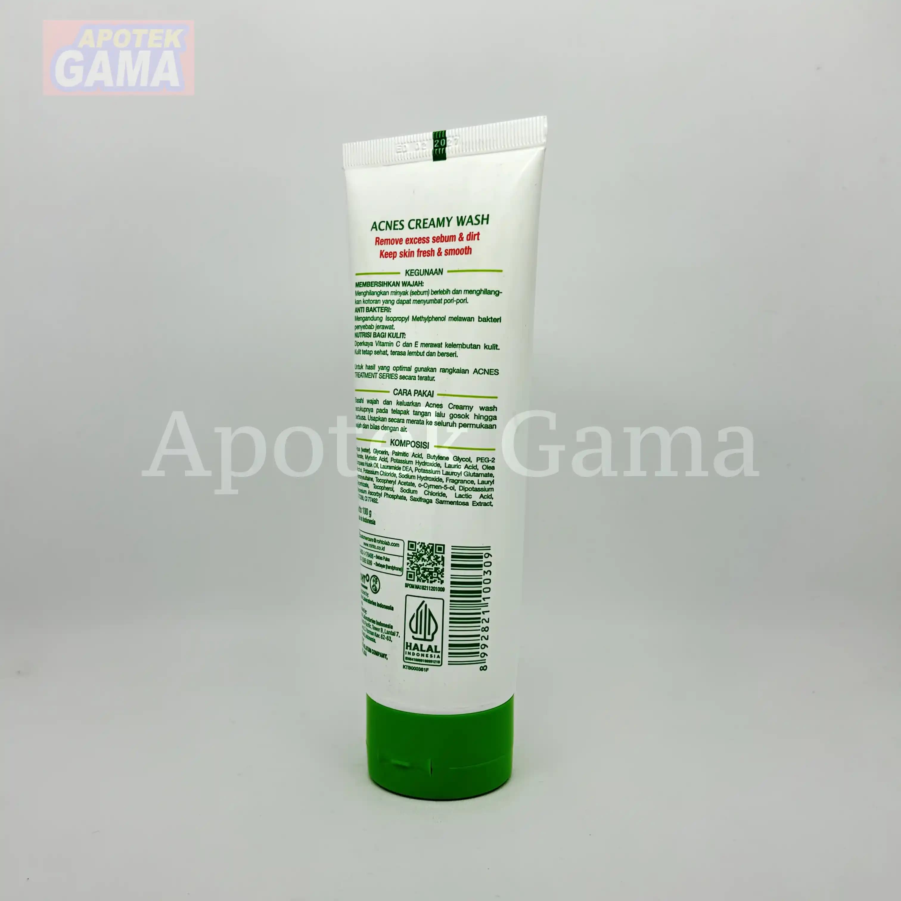 ACNES CREAMY WASH 100GR 5