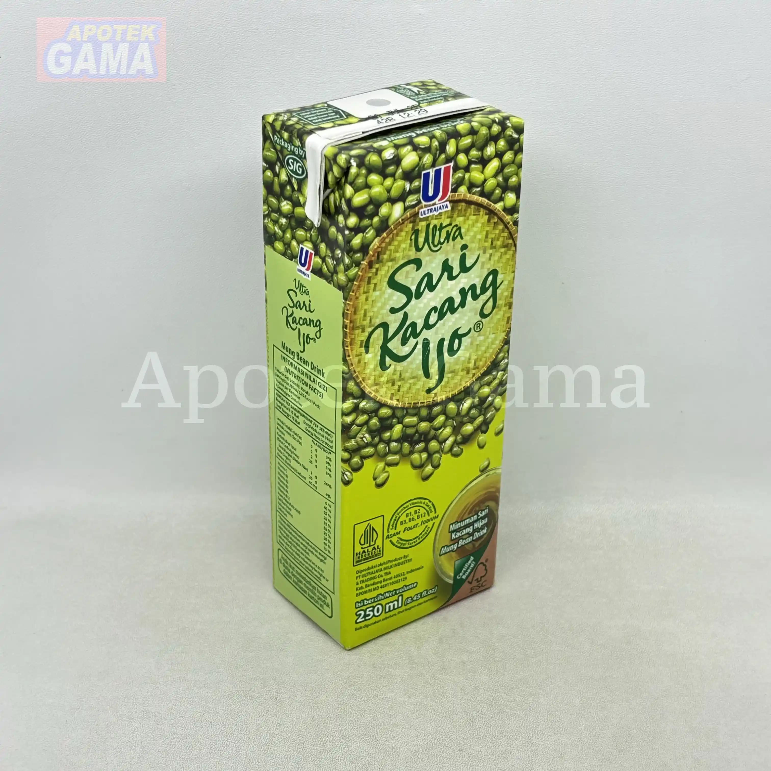ULTRA JAYA SARI KACANG IJO 250ML 2