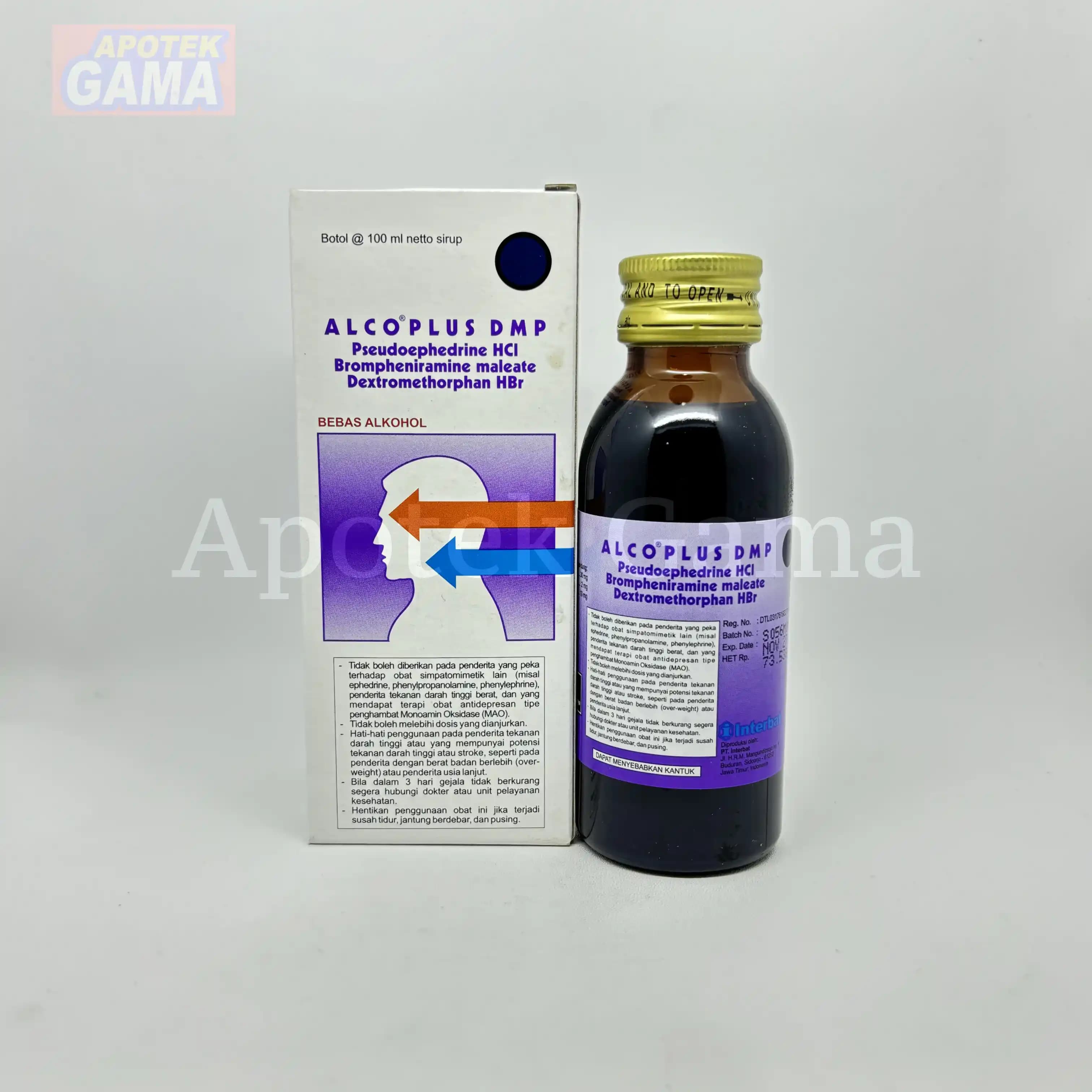 ALCO PLUS DMP 100 ML 5